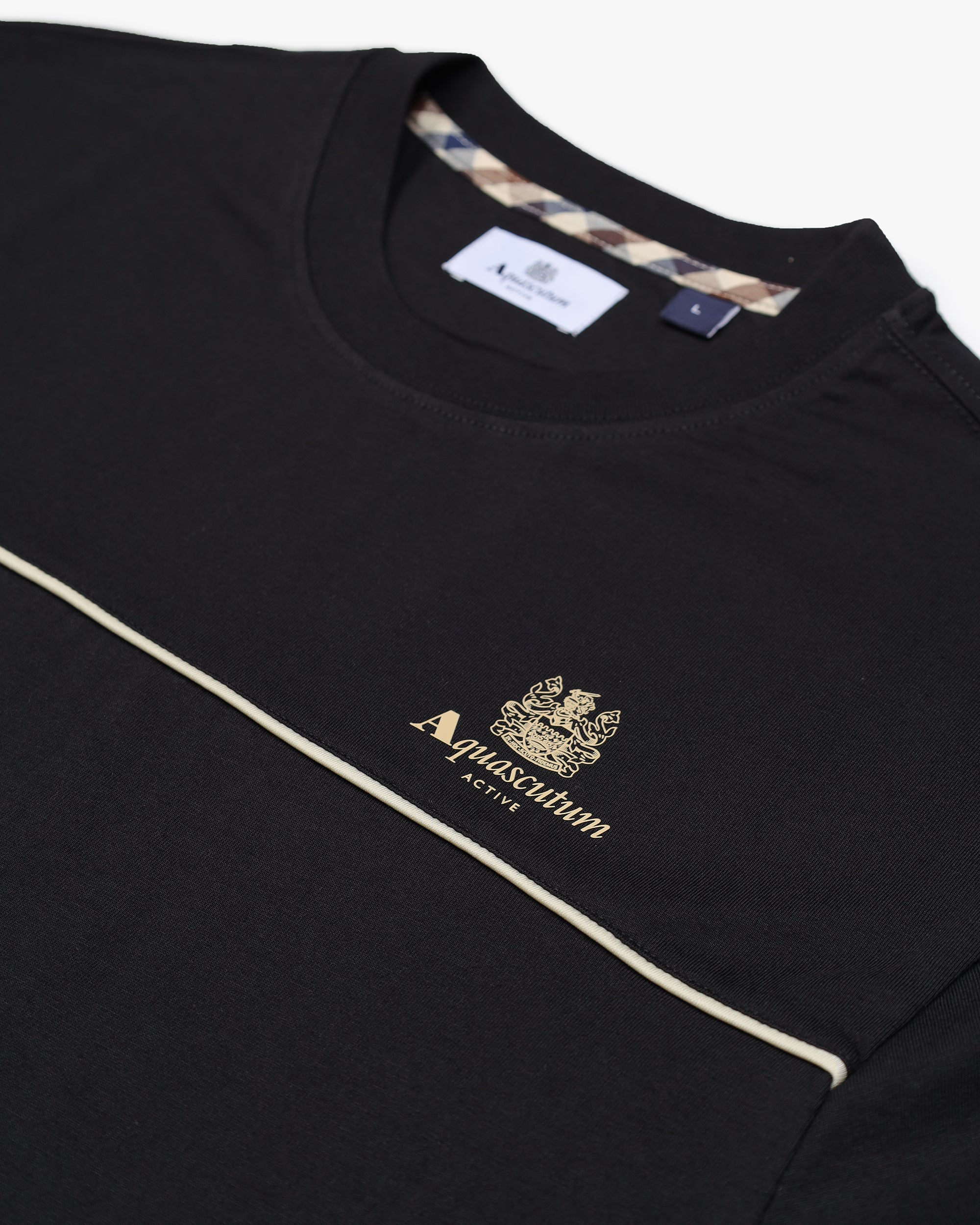 T-shirt Aquascutum Active PIPING LOGO T-SHIRT