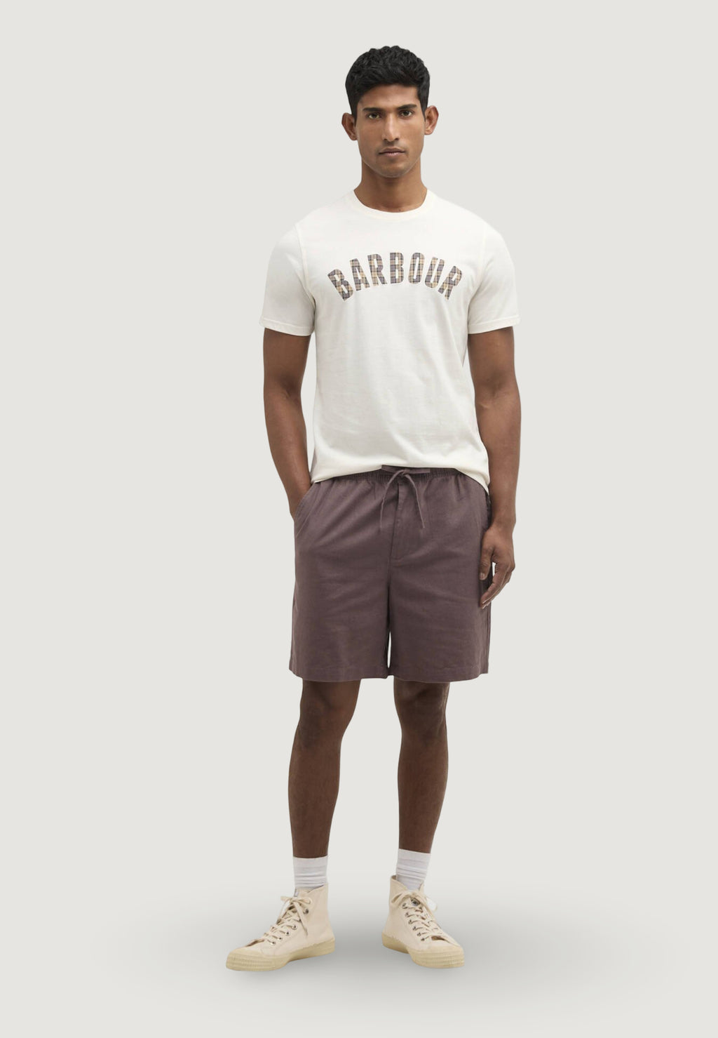 T-shirt Barbour BERWICK TARTAN
