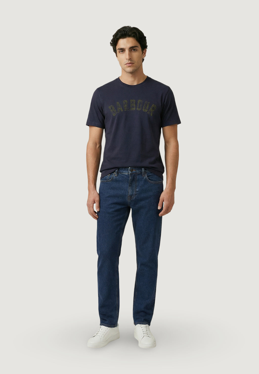 T-shirt Barbour BERWICK TARTAN