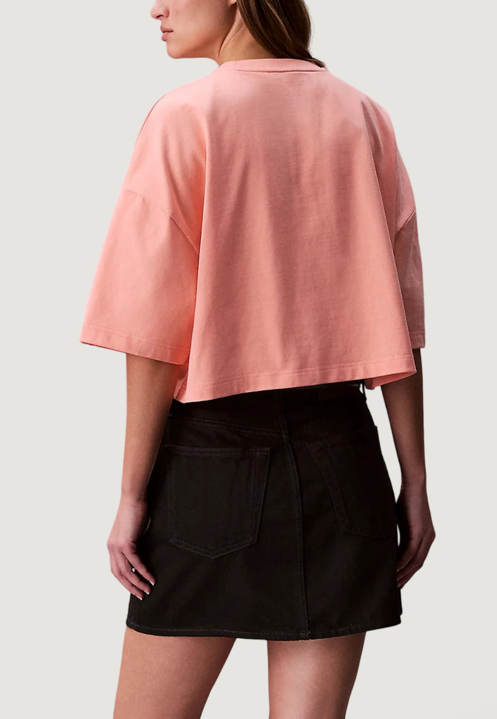 T-shirt Calvin Klein Jeans CROPPED BOXY CHAIN S