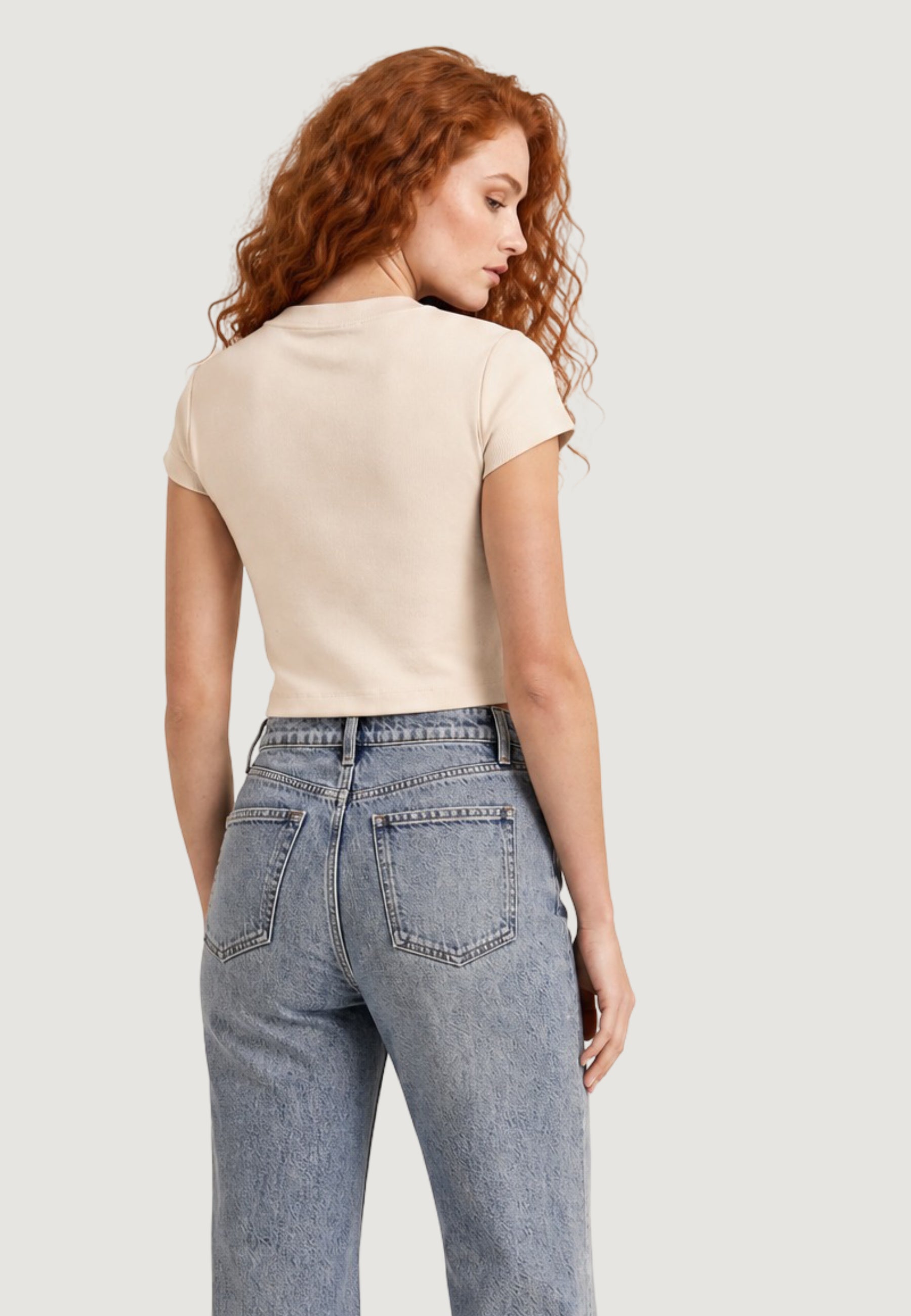 T-shirts Calvin Klein Jeans MONOGRAM BABY TEE