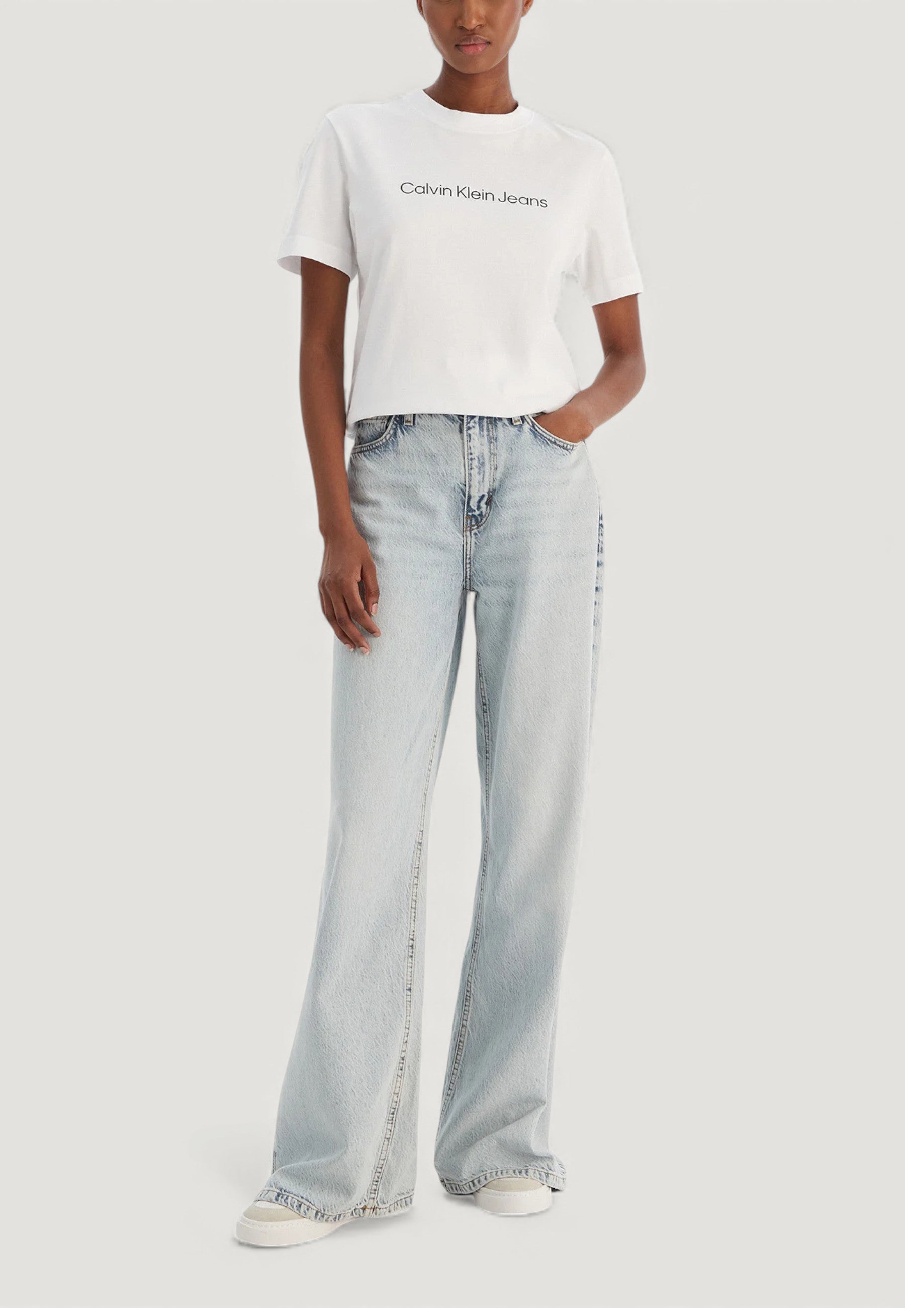 T-shirt Calvin Klein Jeans A- INST. LOGO CLASSI