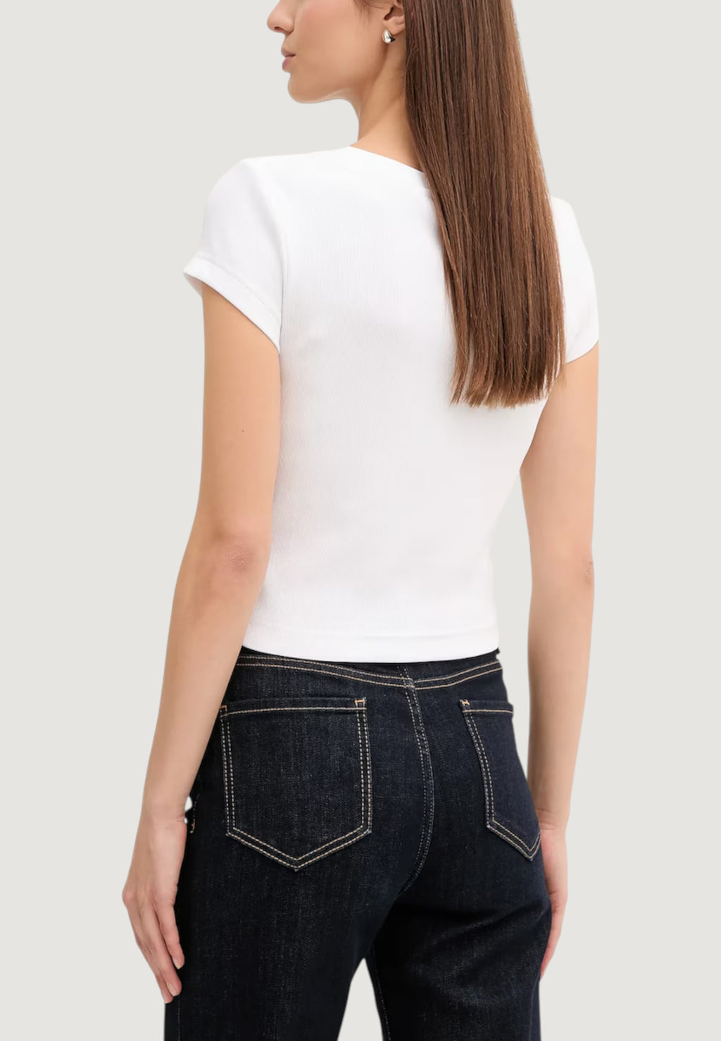 T-shirts Calvin Klein Jeans A- SS WOVEN LABEL RI