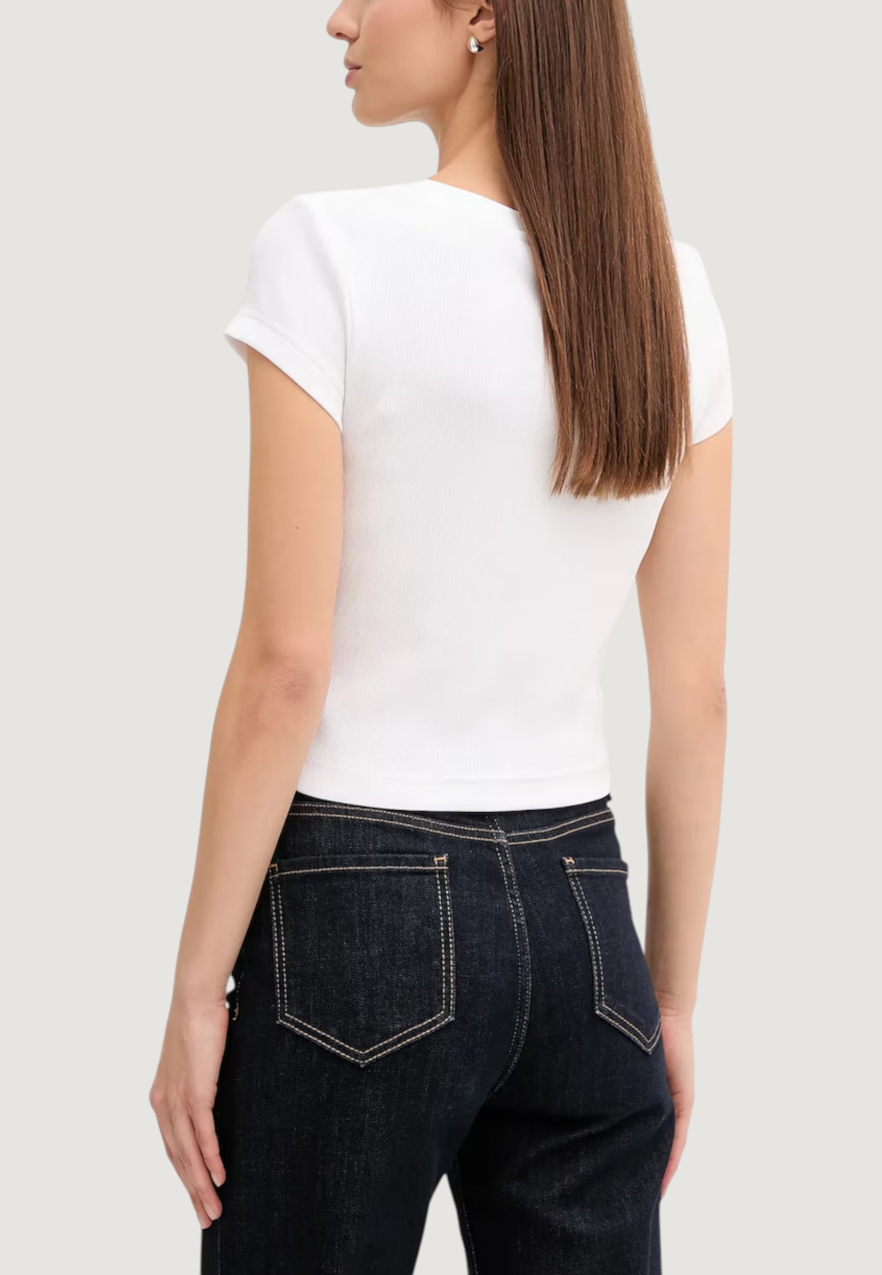 T-shirts Calvin Klein Jeans A- SS WOVEN LABEL RI