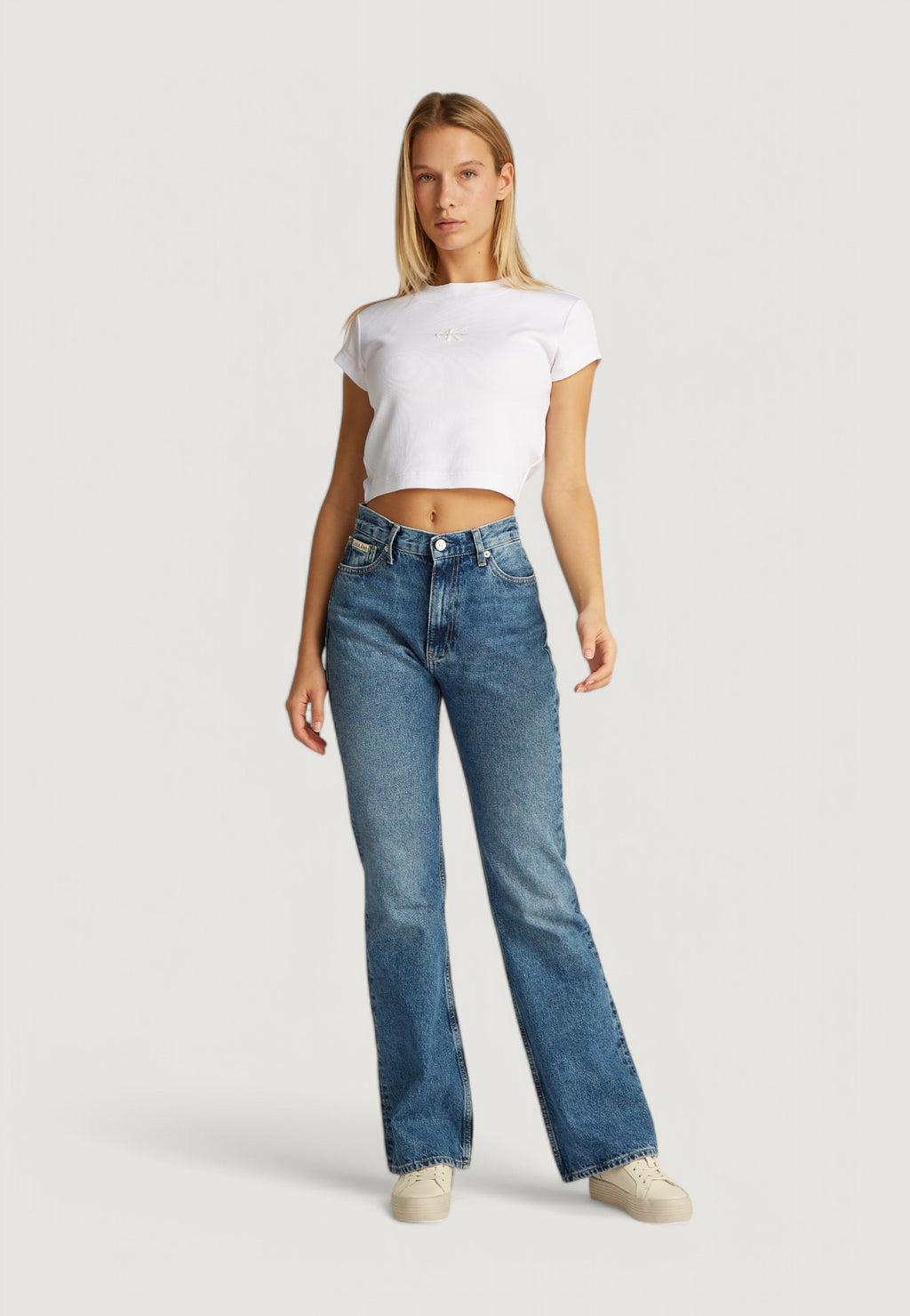 T-shirt Calvin Klein Jeans MONOGRAM BABY TEE