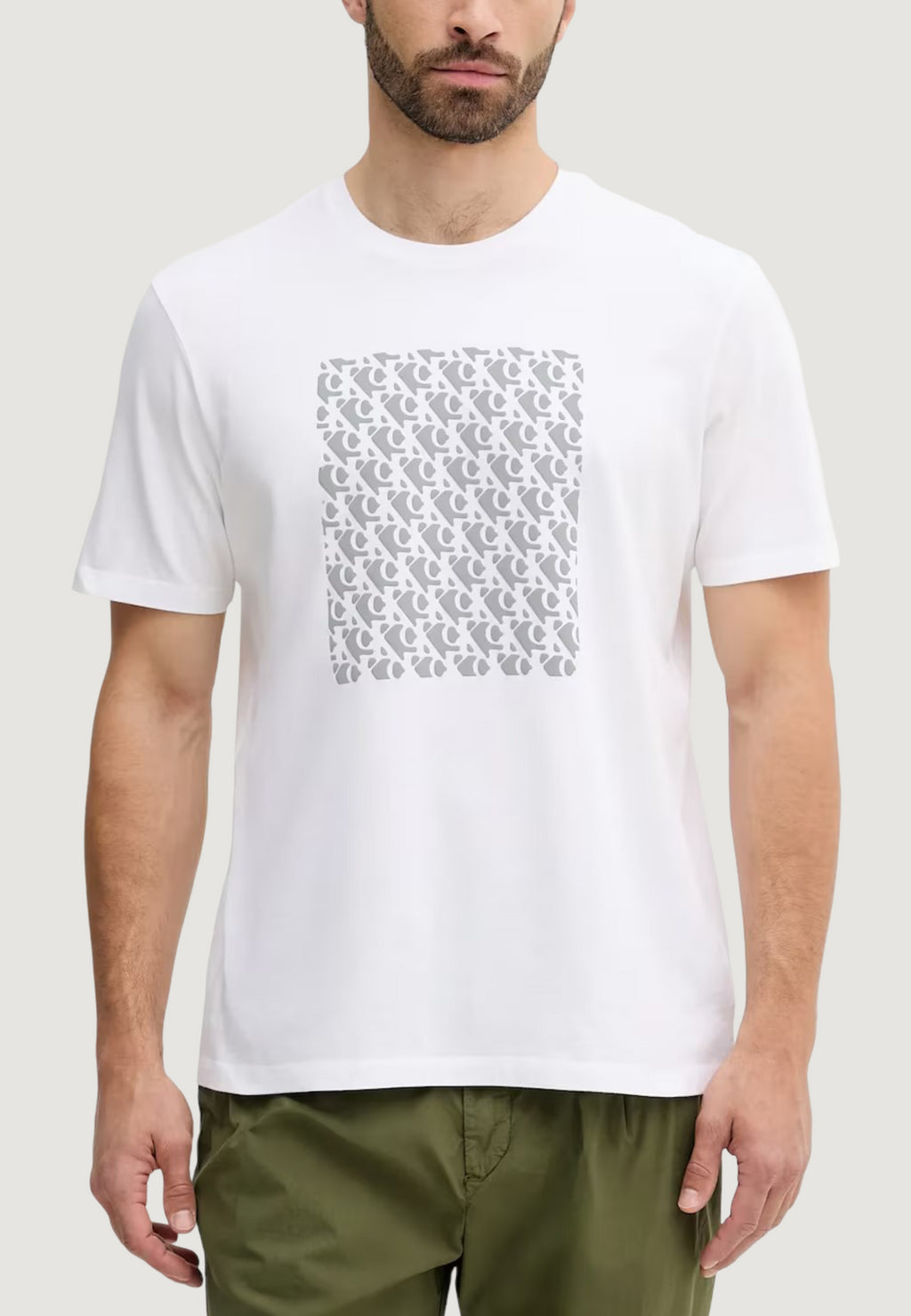 T-shirt Calvin Klein Jeans SS 20S CK MACRO AOP