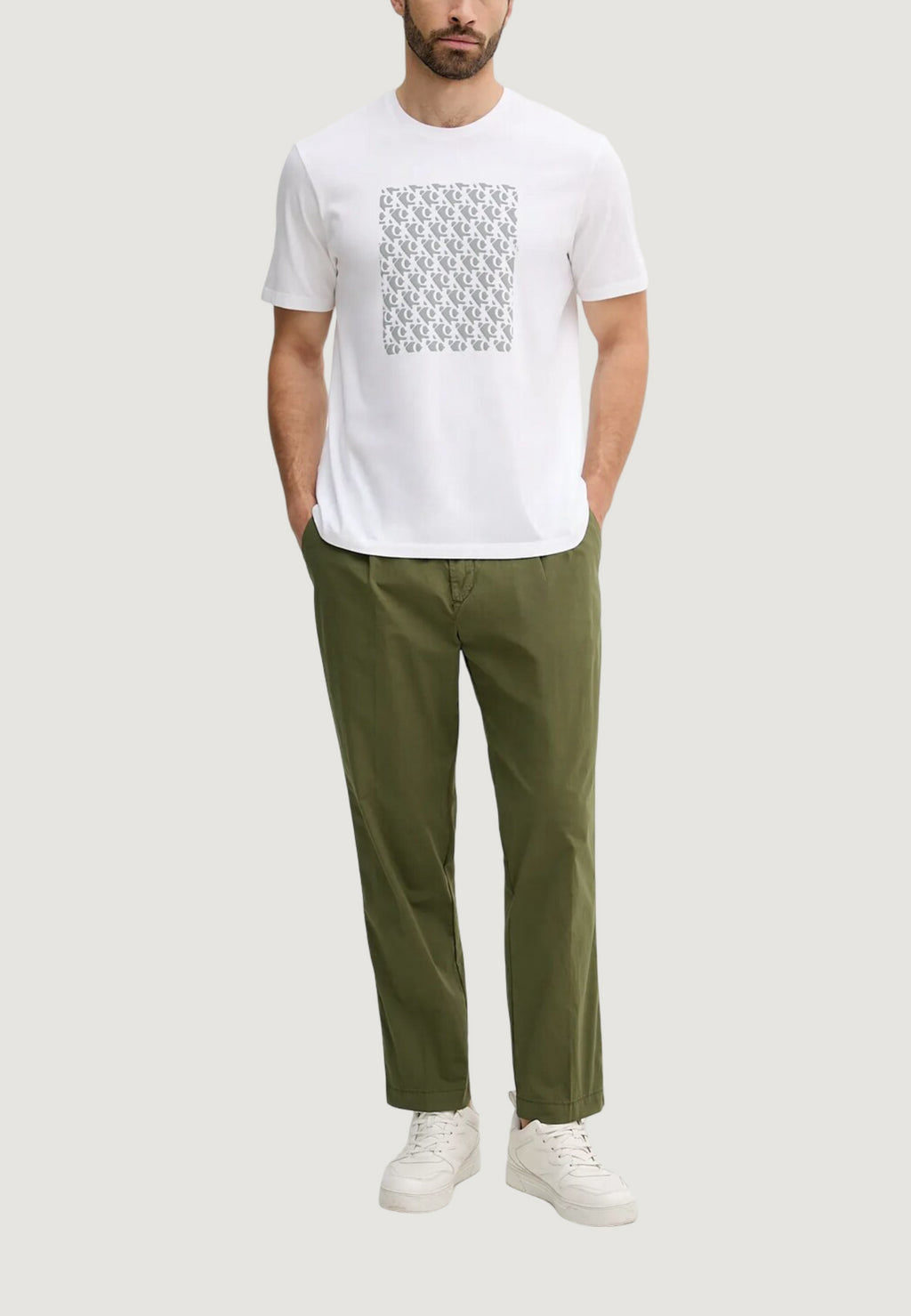 T-shirt Calvin Klein Jeans SS 20S CK MACRO AOP