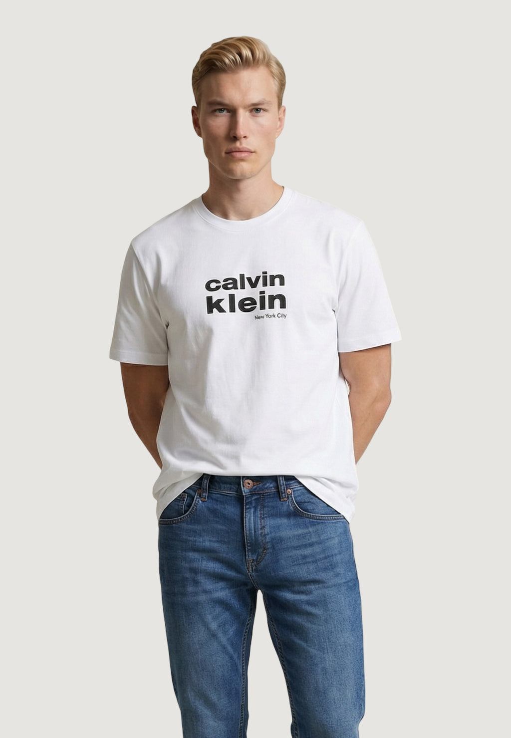 T-shirt Calvin Klein Jeans SS 30S WHSL CKJ JERS