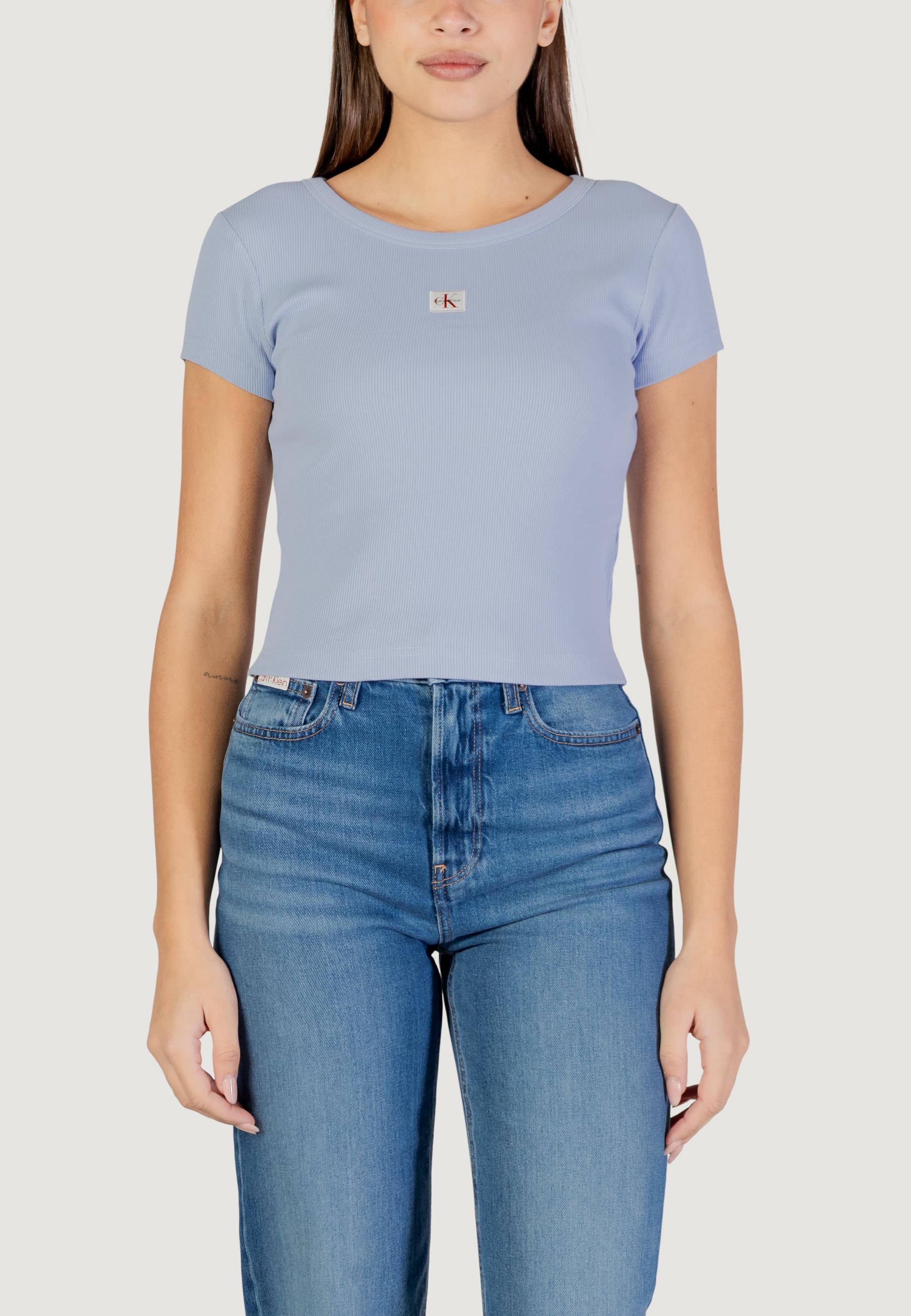 T-shirts Calvin Klein Jeans A- WOVEN LABEL 2X2 R