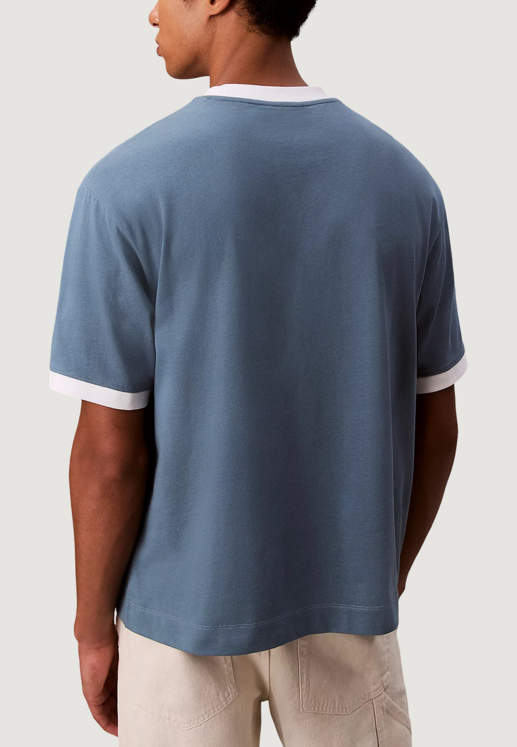 T-shirt Calvin Klein Jeans SS RETRO LOGO RINGER