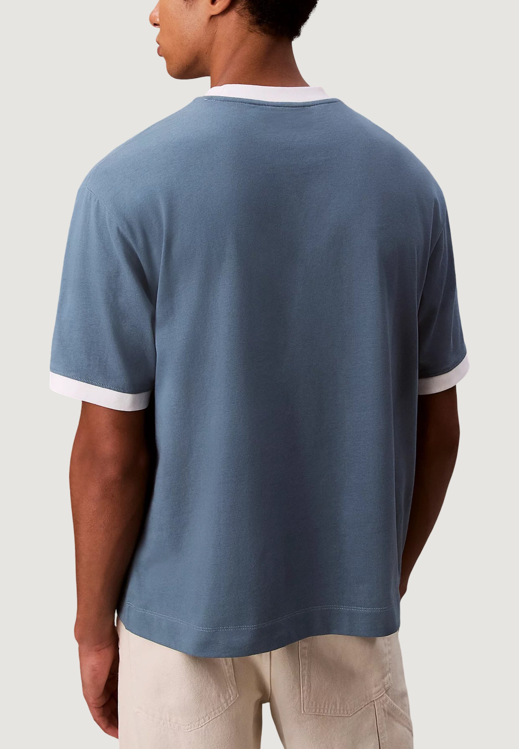 T-shirt Calvin Klein Jeans SS RETRO LOGO RINGER