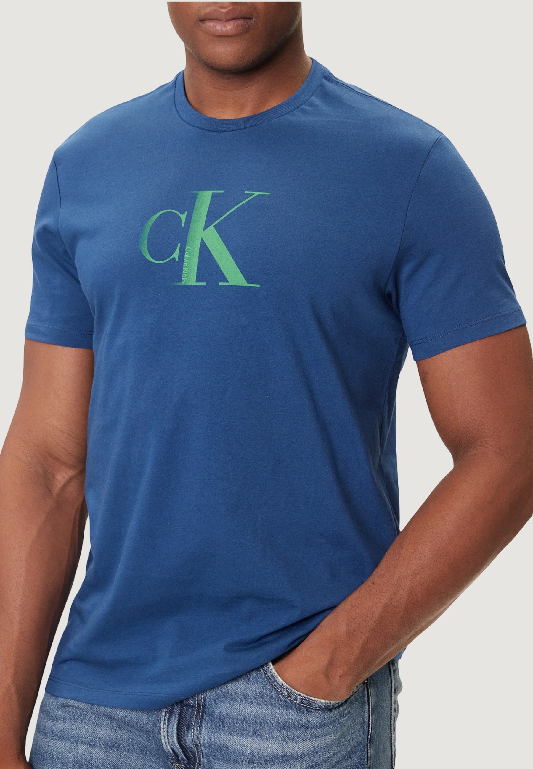 T-shirt Calvin Klein Jeans SS CENTER MONOGRAM E