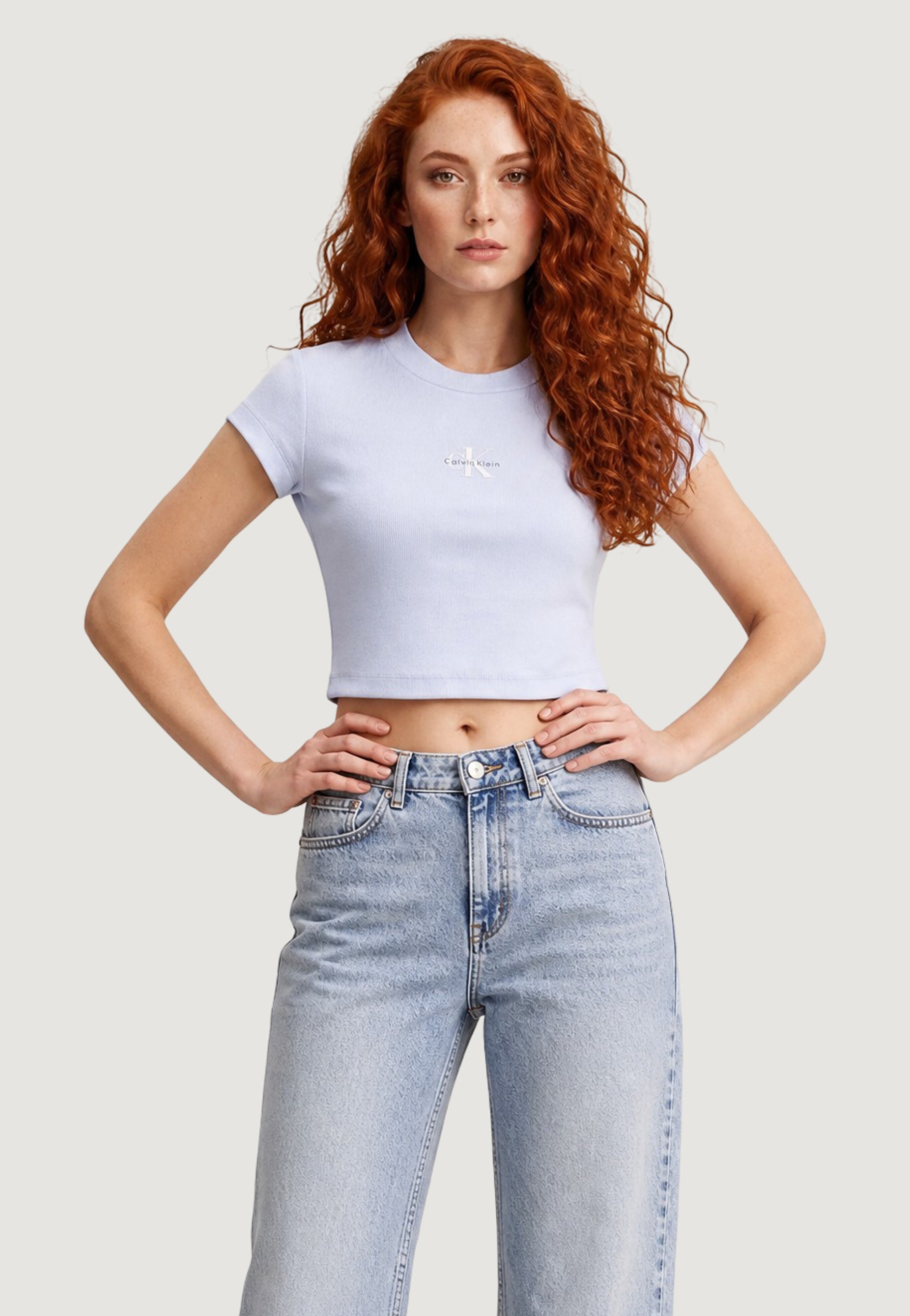 T-shirts Calvin Klein Jeans MONOGRAM BABY TEE