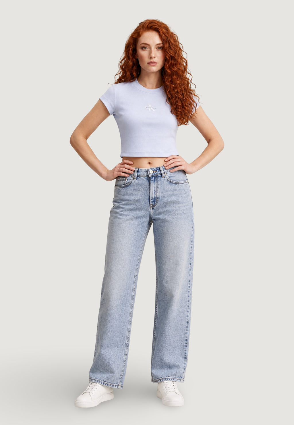 T-shirts Calvin Klein Jeans MONOGRAM BABY TEE