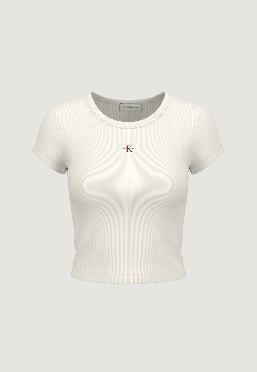 T-shirt Calvin Klein Jeans A- WOVEN LABEL 2X2 R