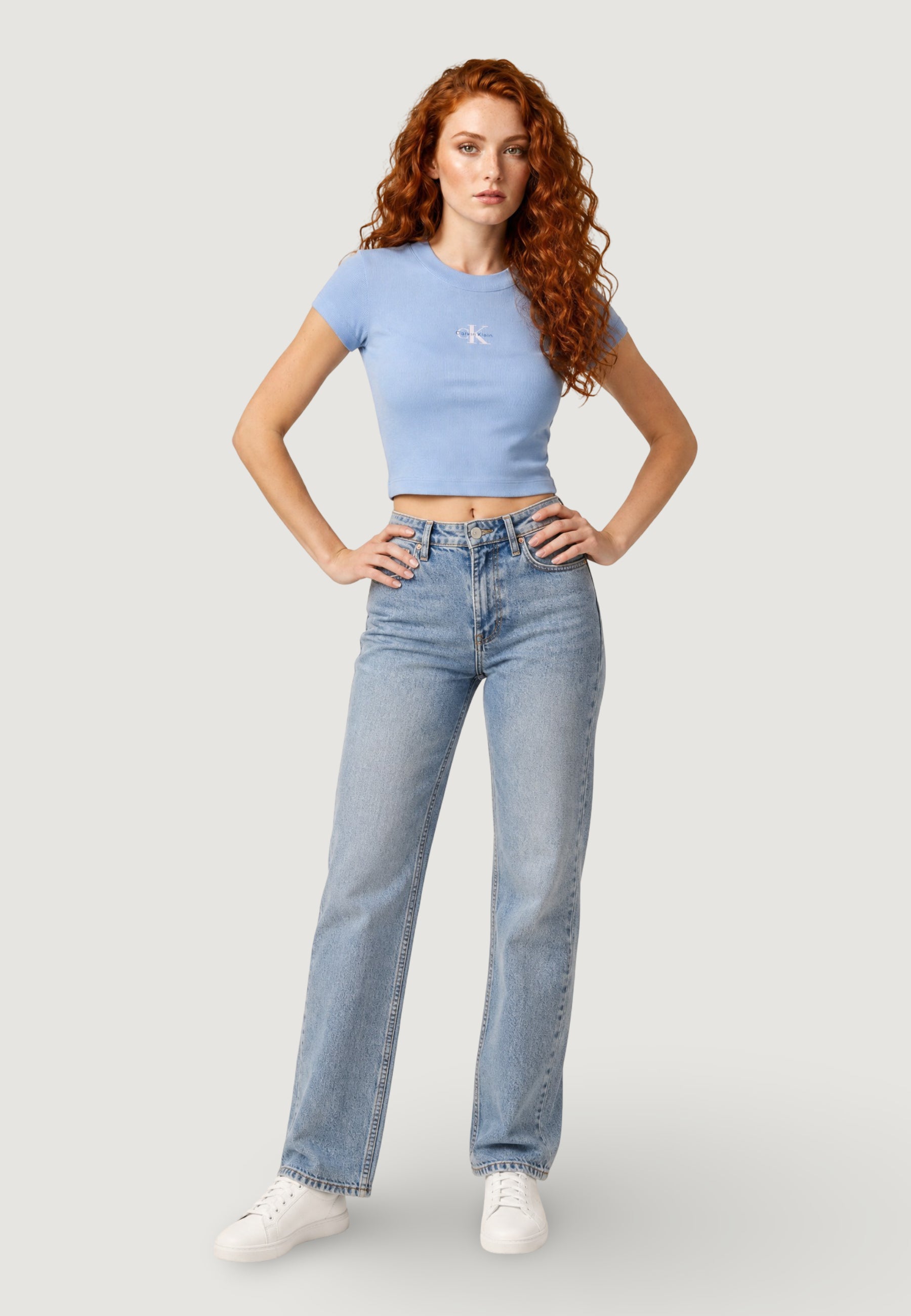 T-shirts Calvin Klein Jeans MONOGRAM BABY TEE