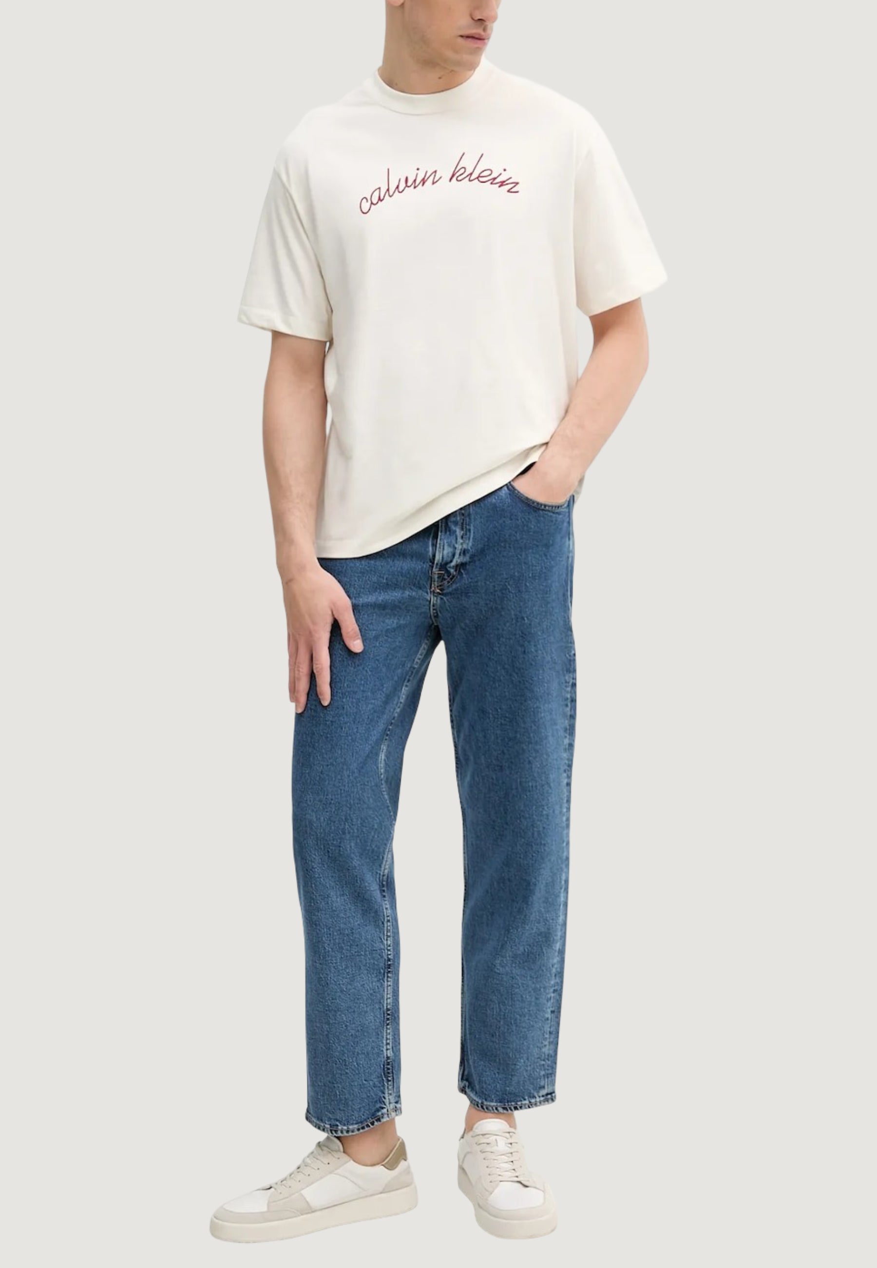 T-shirt Calvin Klein Jeans SS CENTER CHAIN STIT