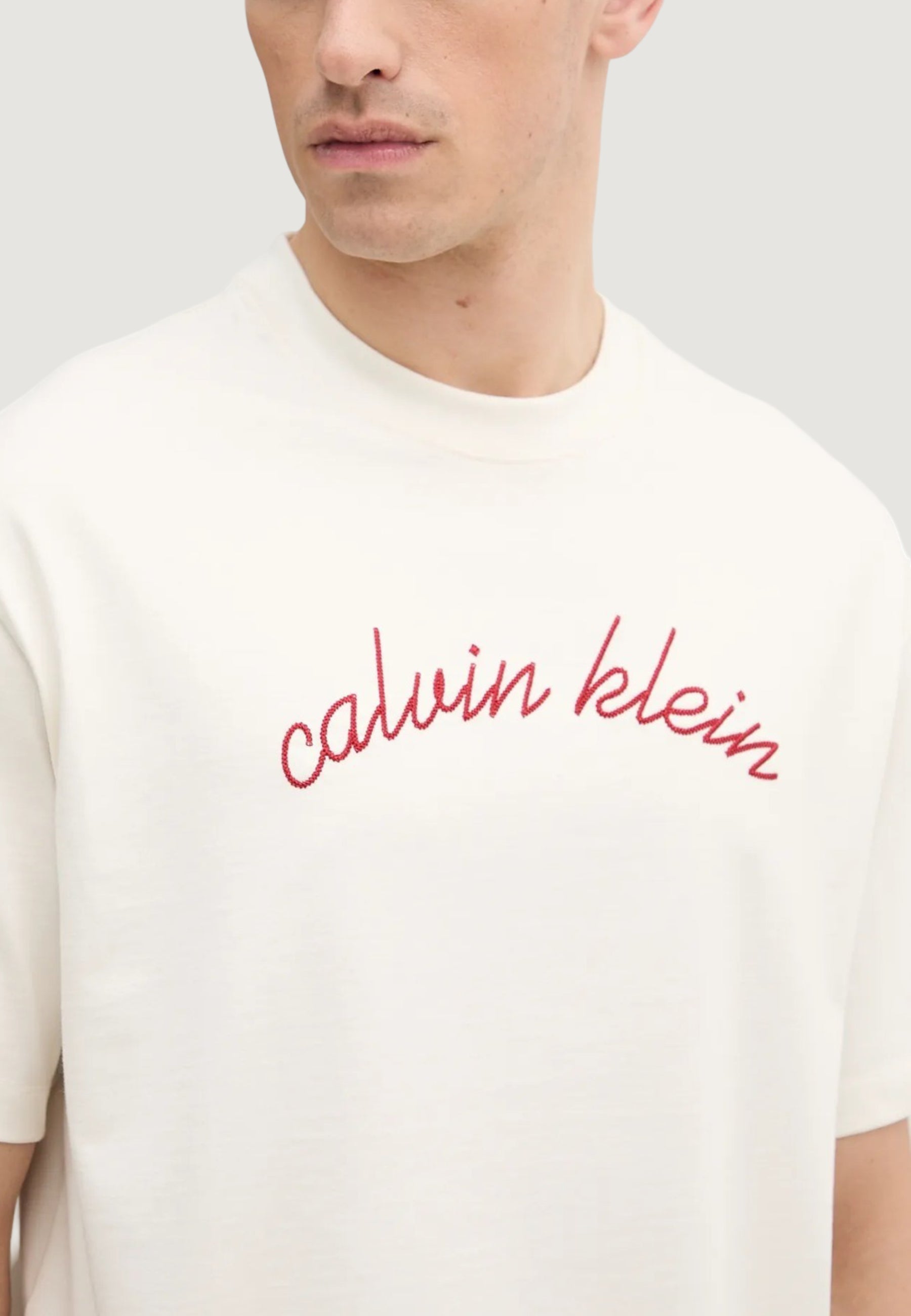 T-shirt Calvin Klein Jeans SS CENTER CHAIN STIT