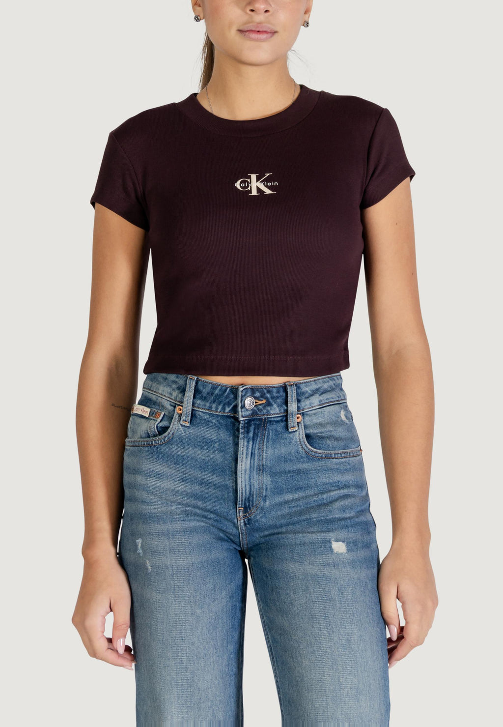 T-shirt Calvin Klein Jeans MONOGRAM BABY TEE