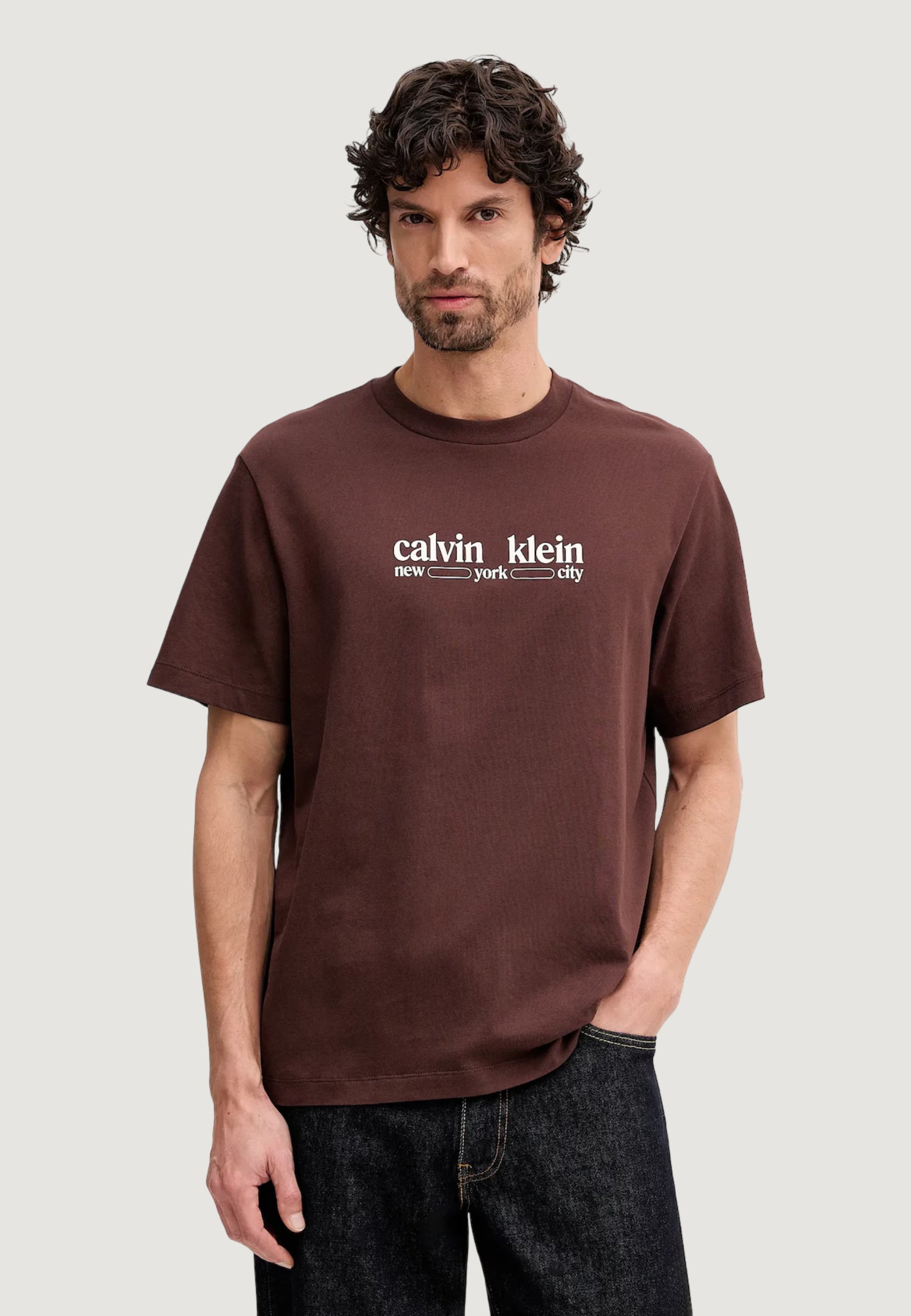 T-shirt Calvin Klein Jeans SS 30S WHSL CK NYC