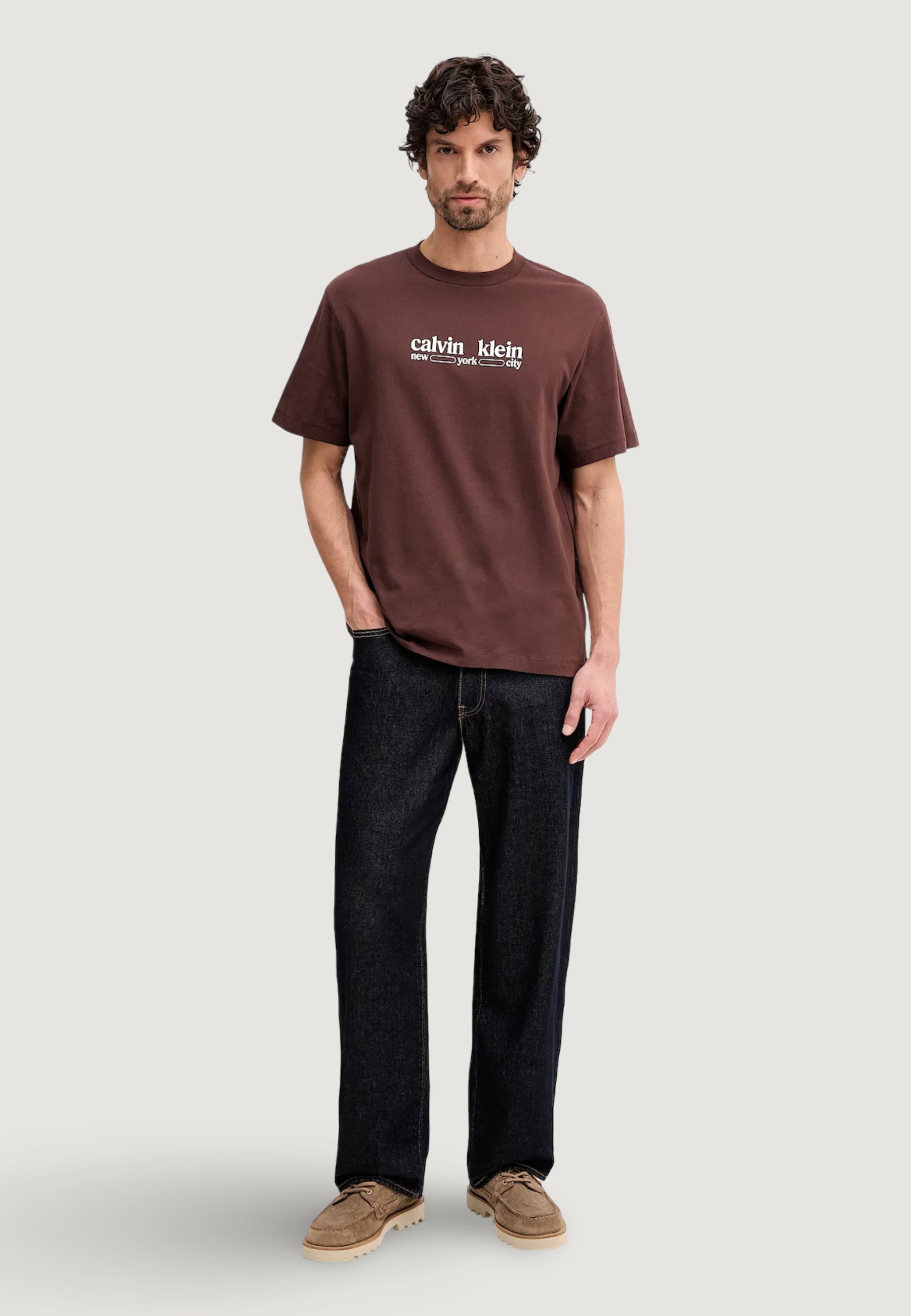 T-shirt Calvin Klein Jeans SS 30S WHSL CK NYC