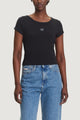 T-shirts Calvin Klein Jeans A- WOVEN LABEL 2X2 R