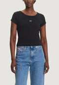 T-shirt Calvin Klein Jeans A- WOVEN LABEL 2X2 R