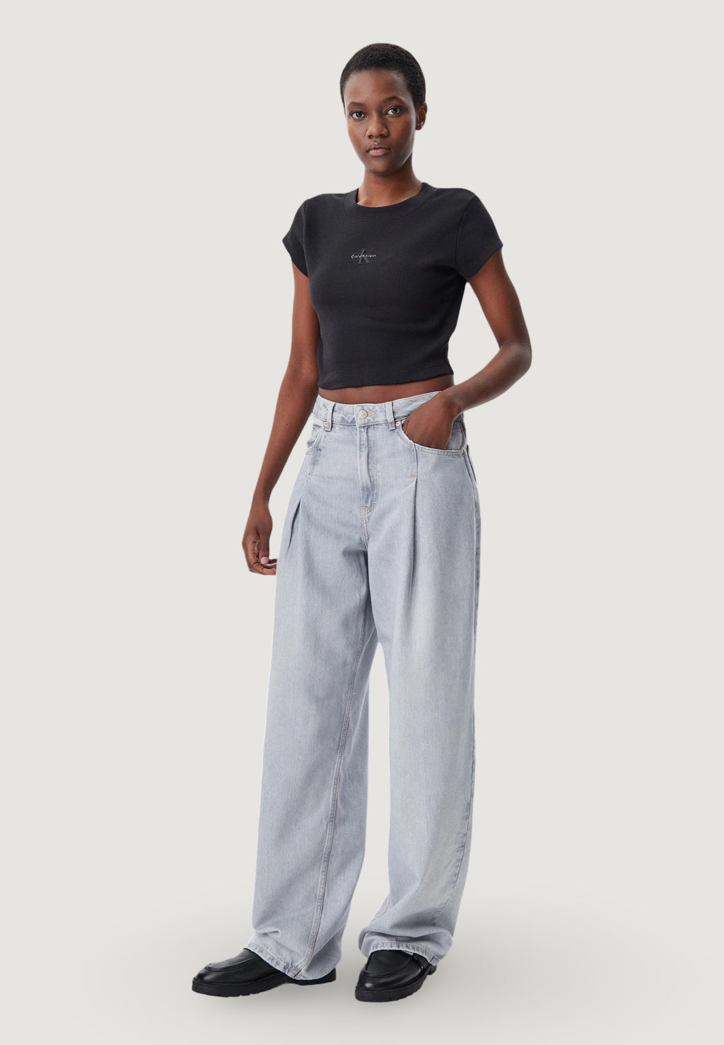 T-shirts Calvin Klein Jeans MONOGRAM BABY TEE