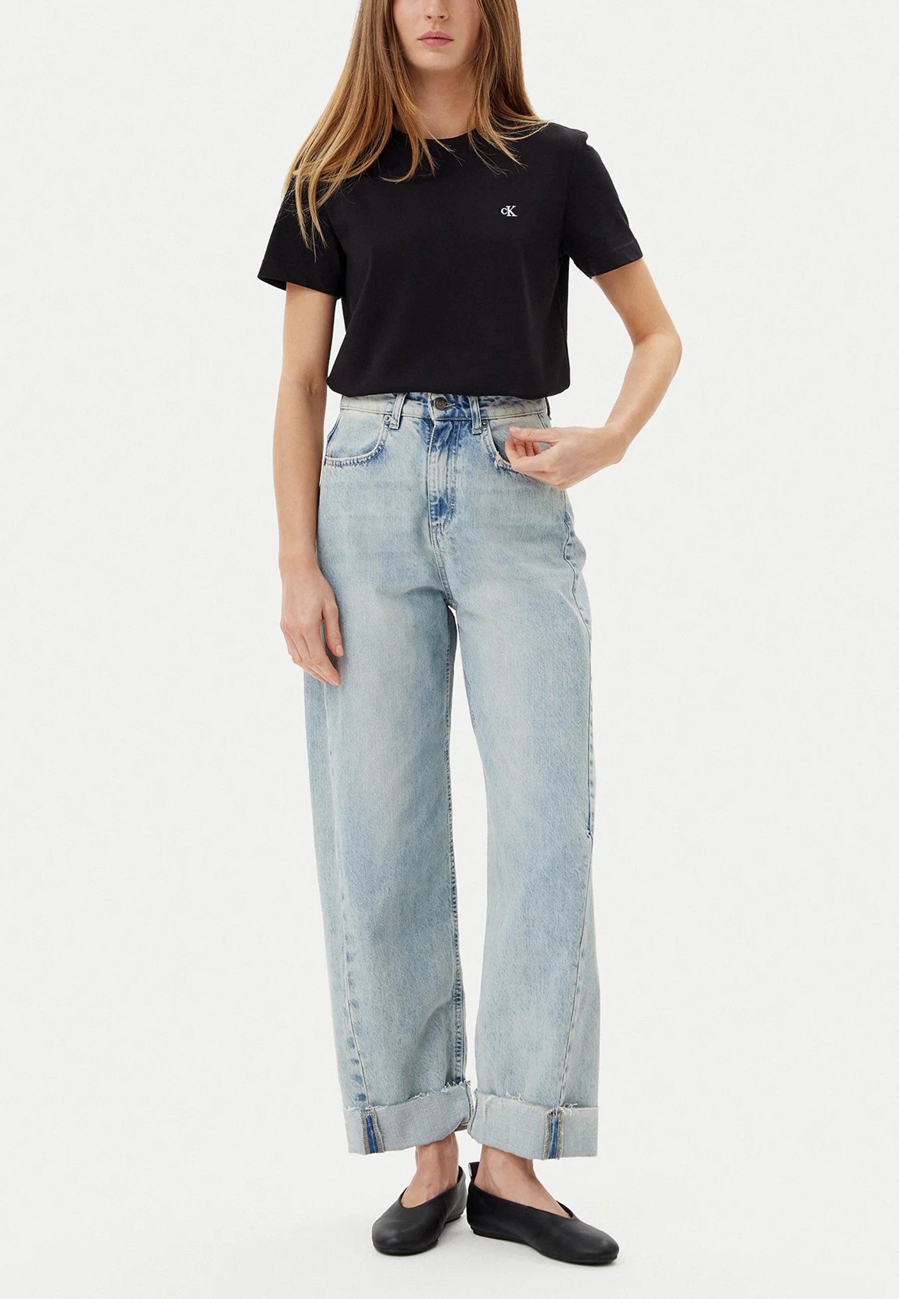 T-shirts Calvin Klein Jeans SS MONOGRAM CREW TEE