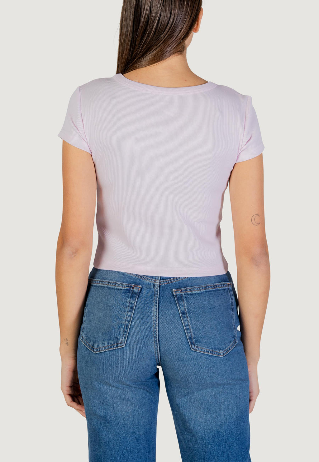 T-shirt Calvin Klein Jeans A- WOVEN LABEL 2X2 R