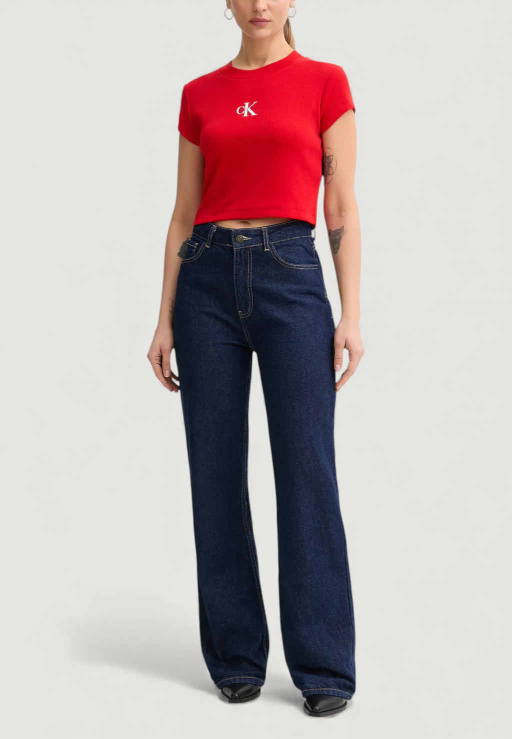 T-shirt Calvin Klein Jeans MONOGRAM BABY TEE