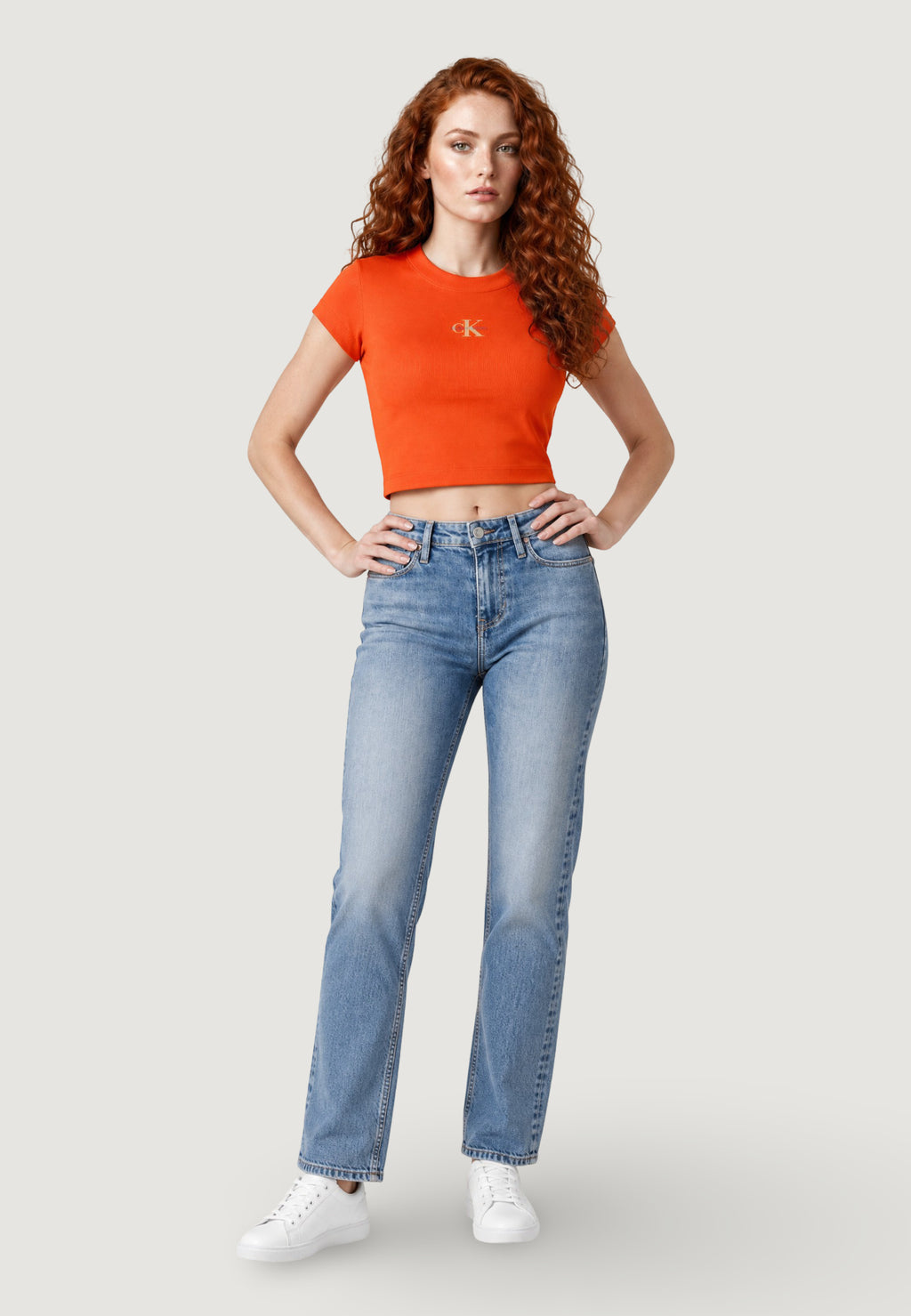 T-shirts Calvin Klein Jeans MONOGRAM BABY TEE