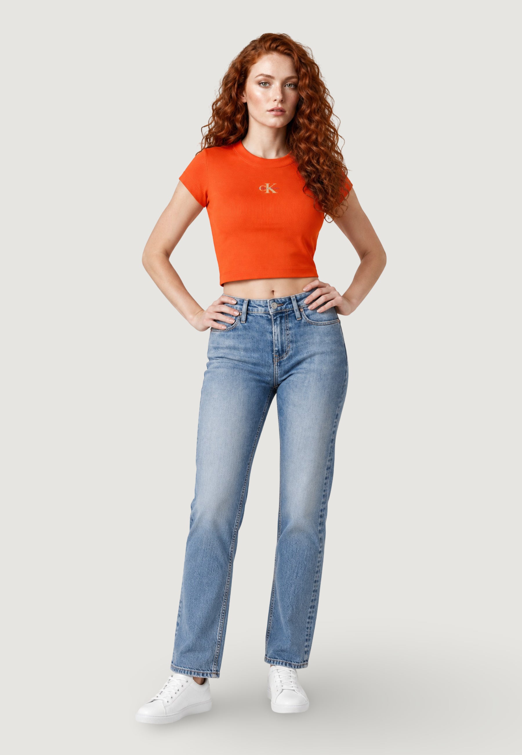 T-shirts Calvin Klein Jeans MONOGRAM BABY TEE