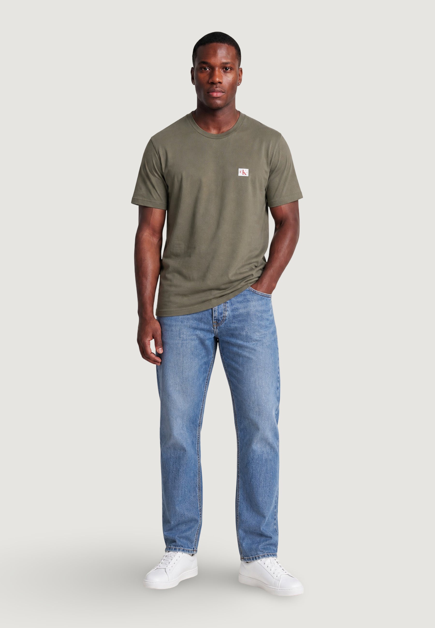 T-shirt Calvin Klein Jeans SS BADGE 30S JERSEY