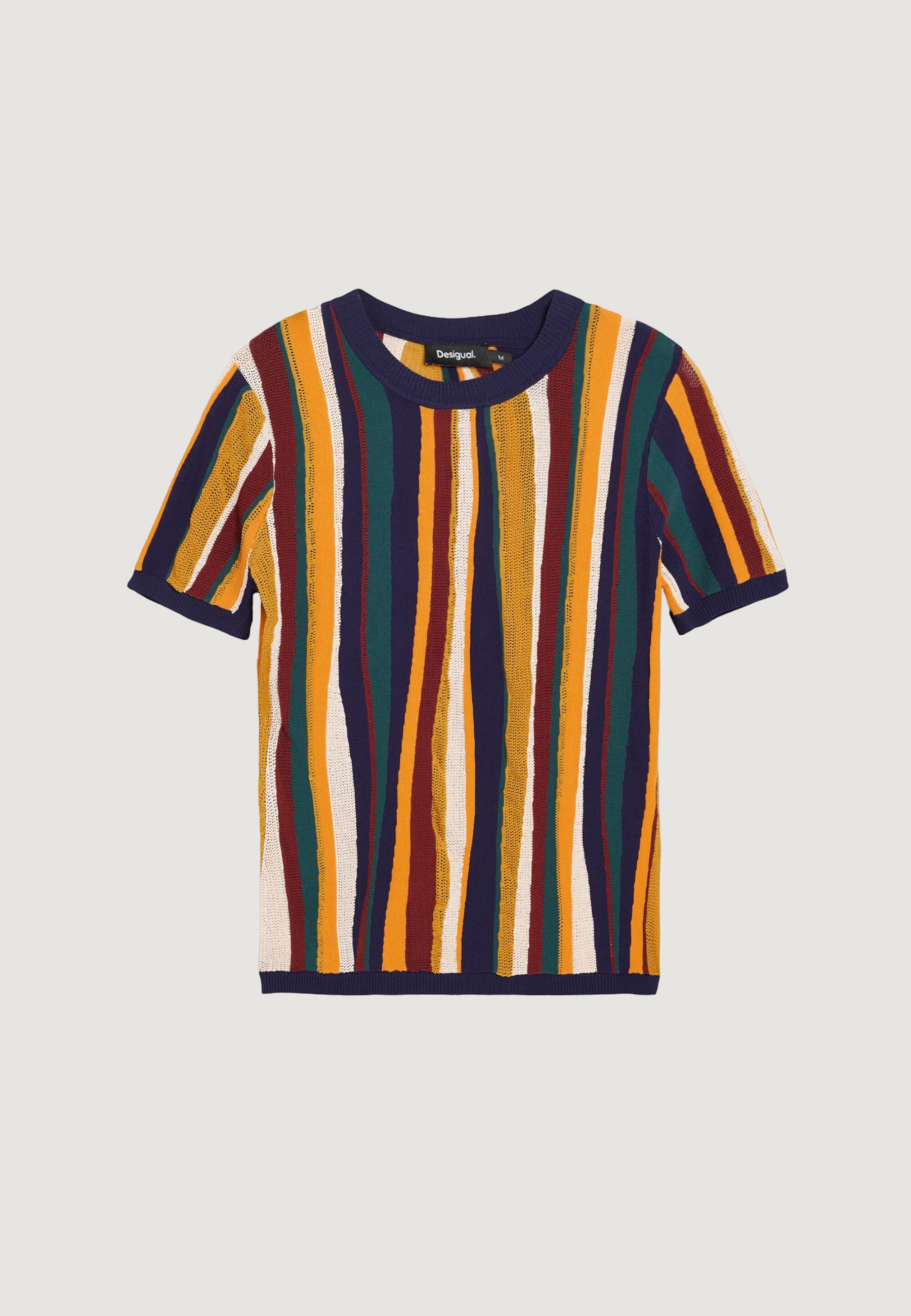 T-shirts Desigual TS_STRIPES_LACROIX