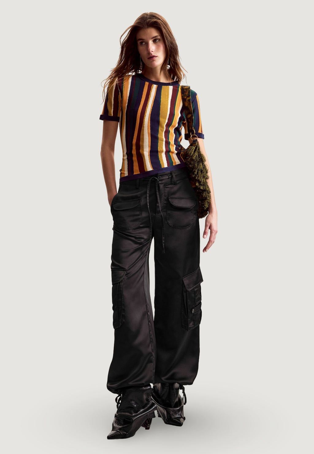 T-shirts Desigual TS_STRIPES_LACROIX