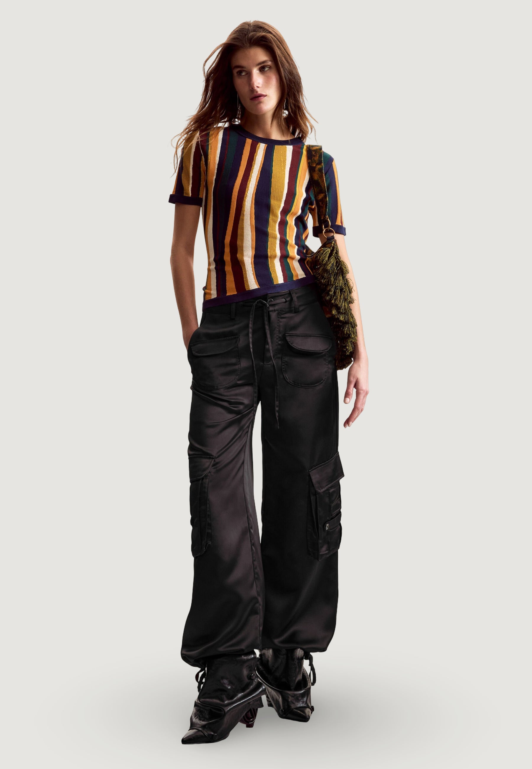 T-shirts Desigual TS_STRIPES_LACROIX