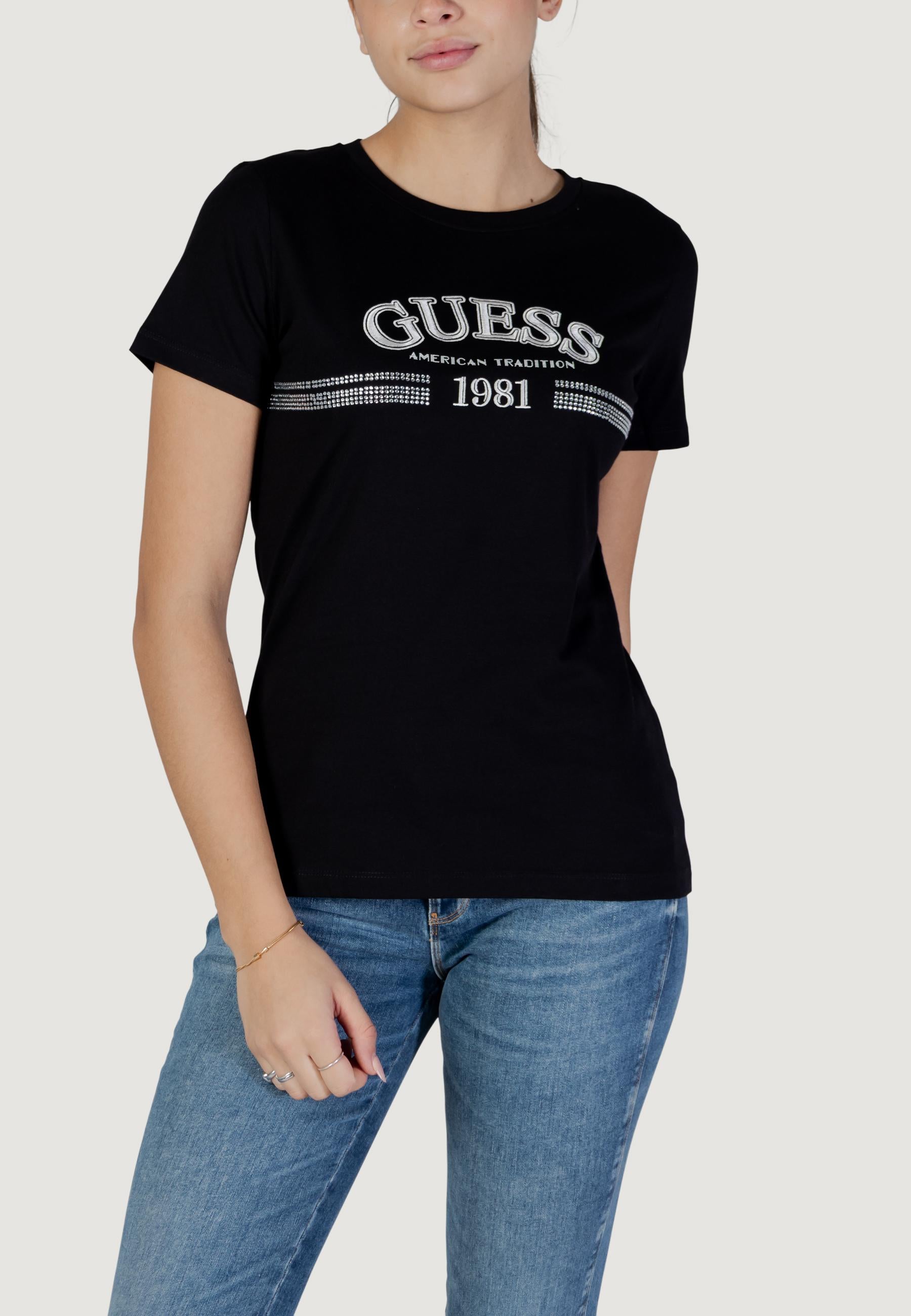 T-shirt Guess Active ALDA CN SS T-SHIRT