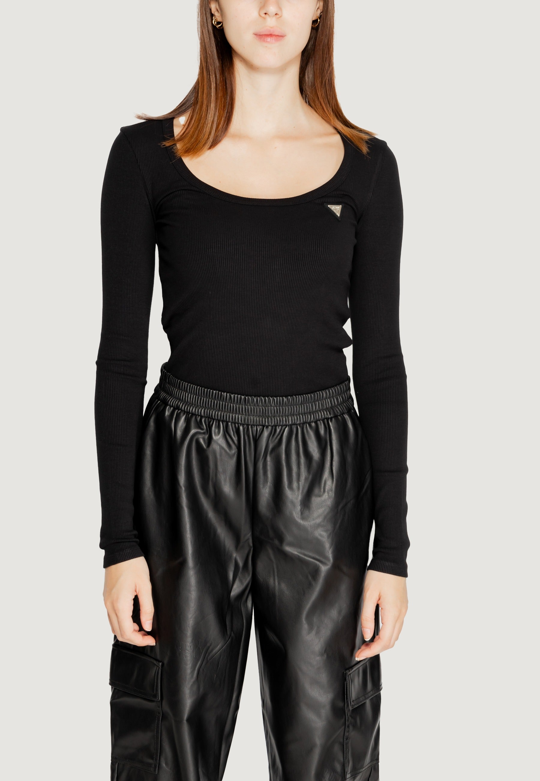 T-shirts Guess Active COLETTE LS RIB