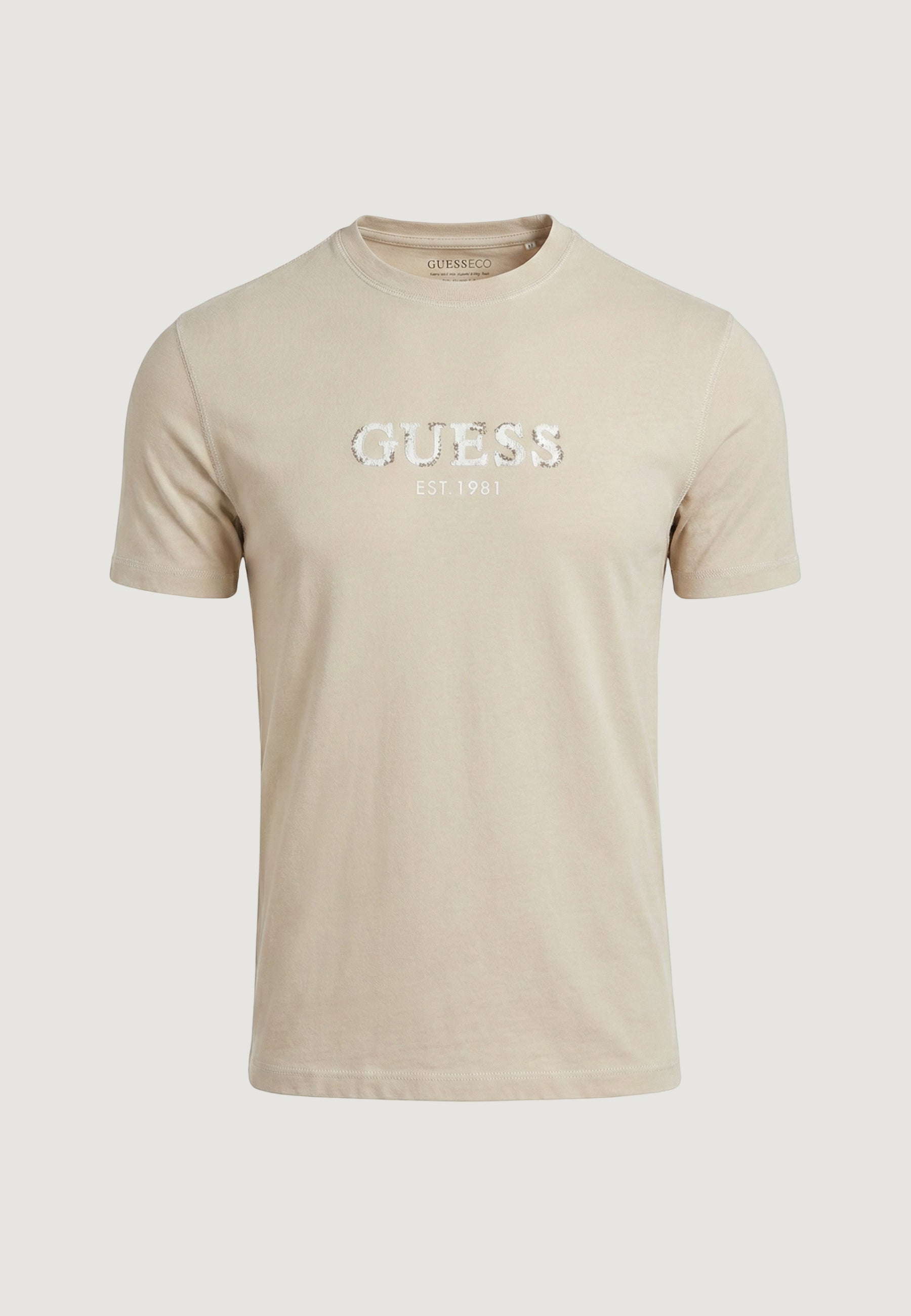 T-shirt Guess CN SS GUESS LOGO CONTRAST STIT