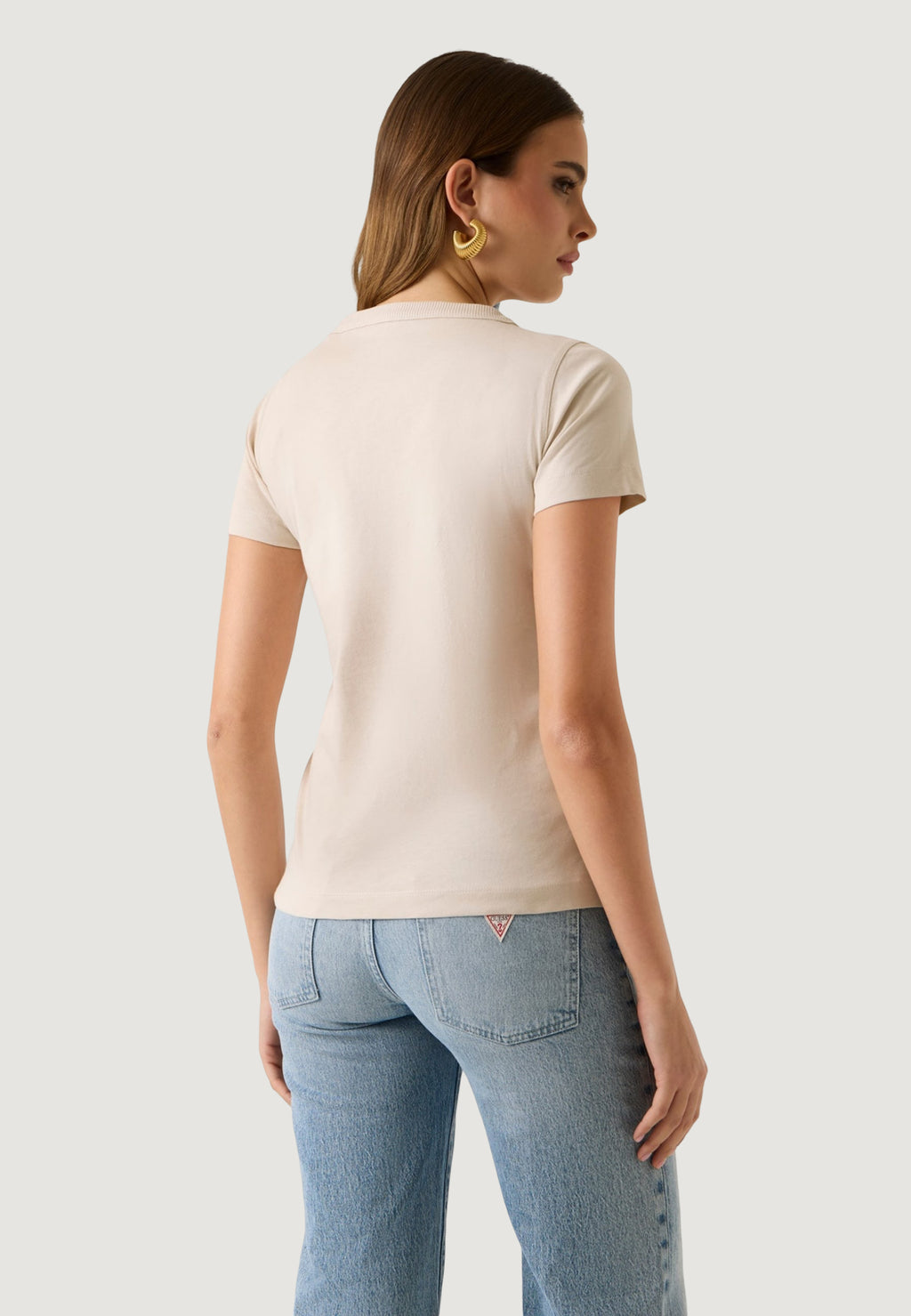 T-shirt Guess SS CN 3D GUESS SCRIPT TEE