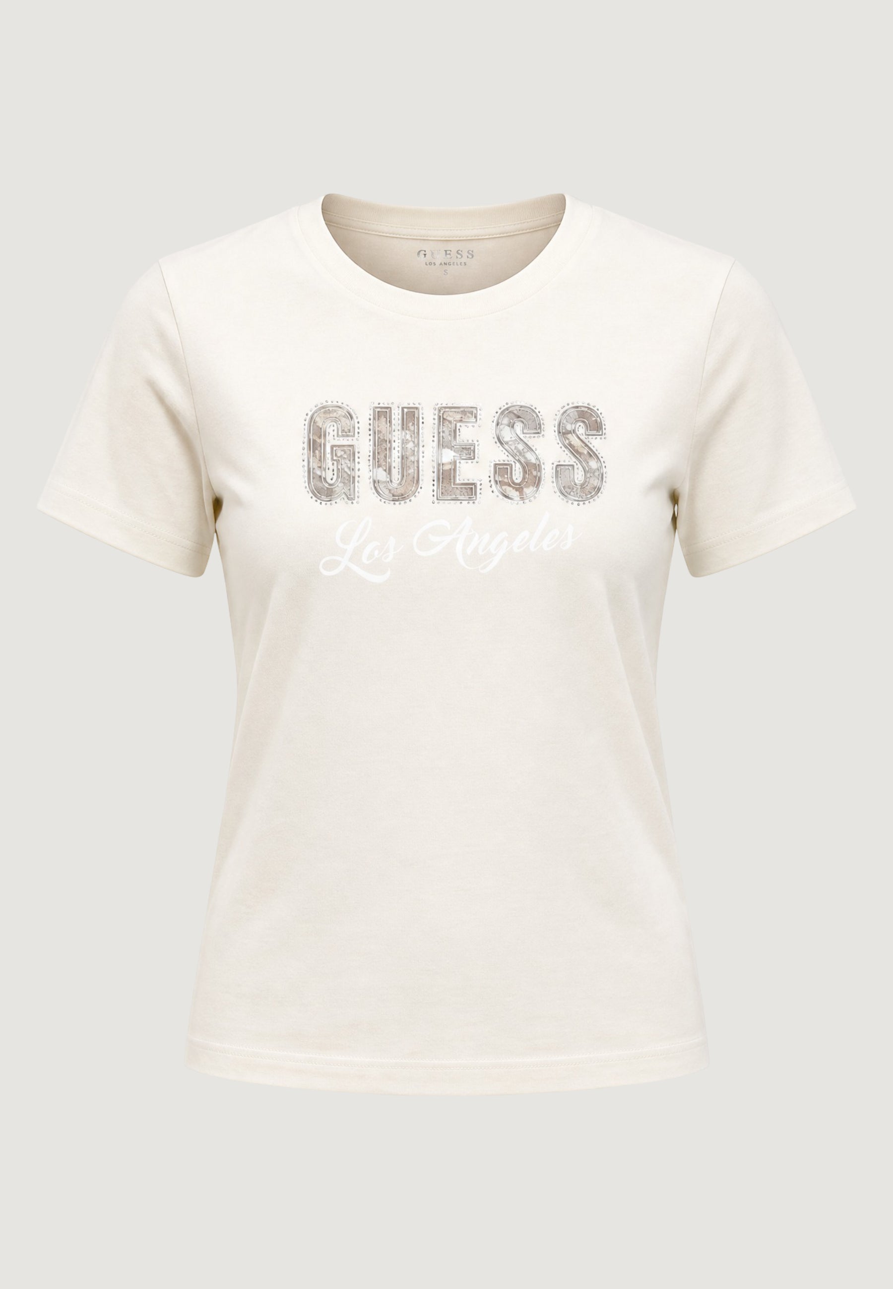 T-shirt Guess SS CN SNAKE SCRIPT R