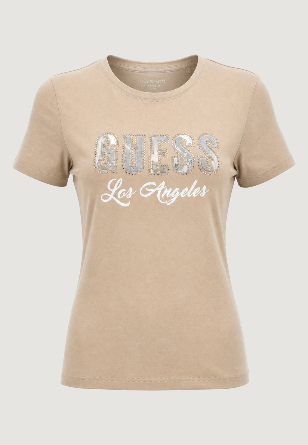 T-shirt Guess SS CN SNAKE SCRIPT R