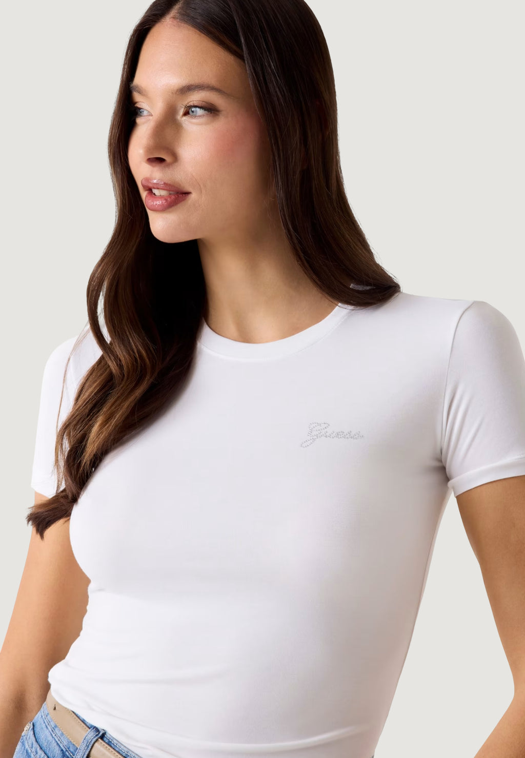 T-shirts Guess NEW SS CN MINI LOGO