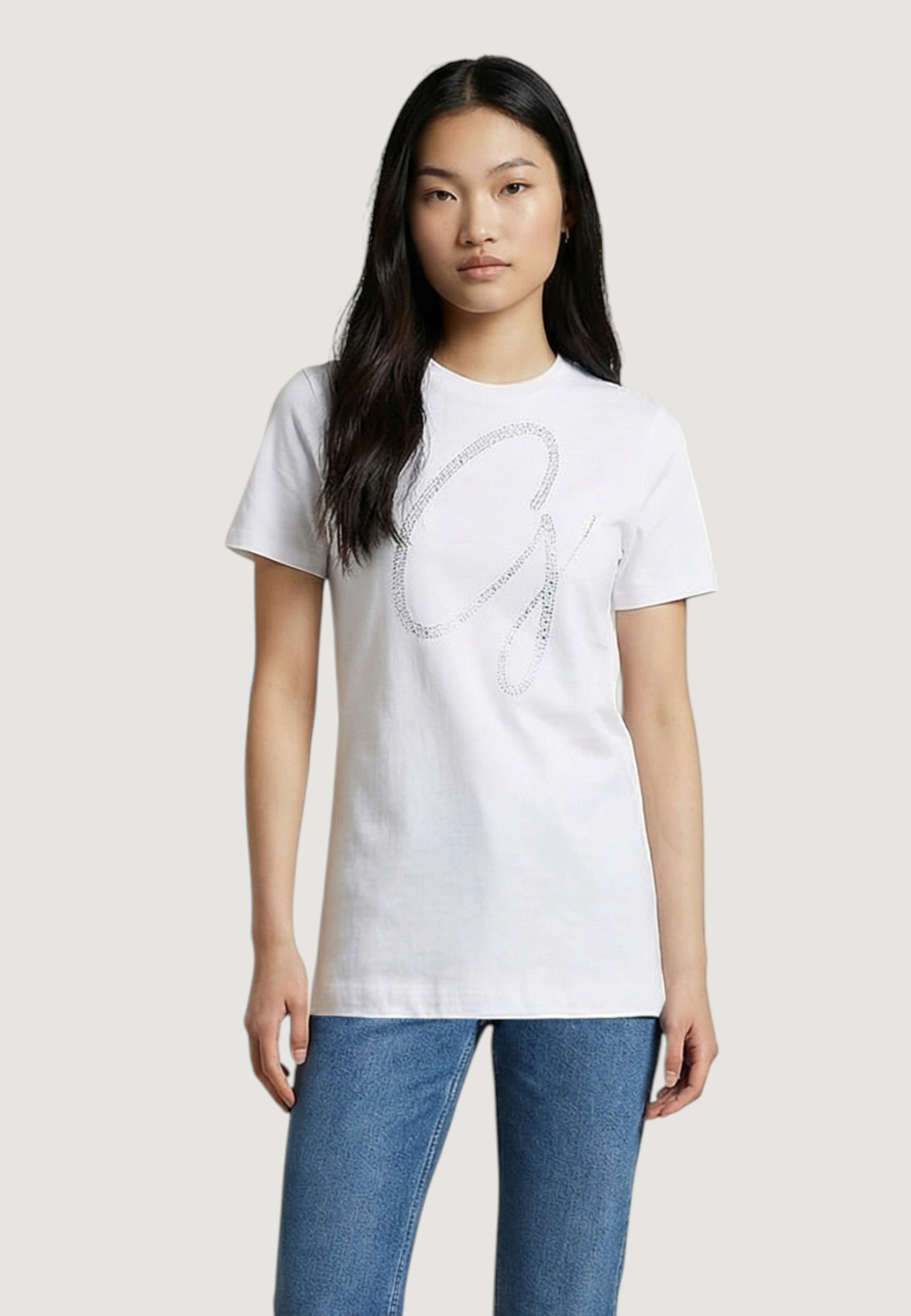 T-shirt Guess SS CN MAXI G STUDS TEE