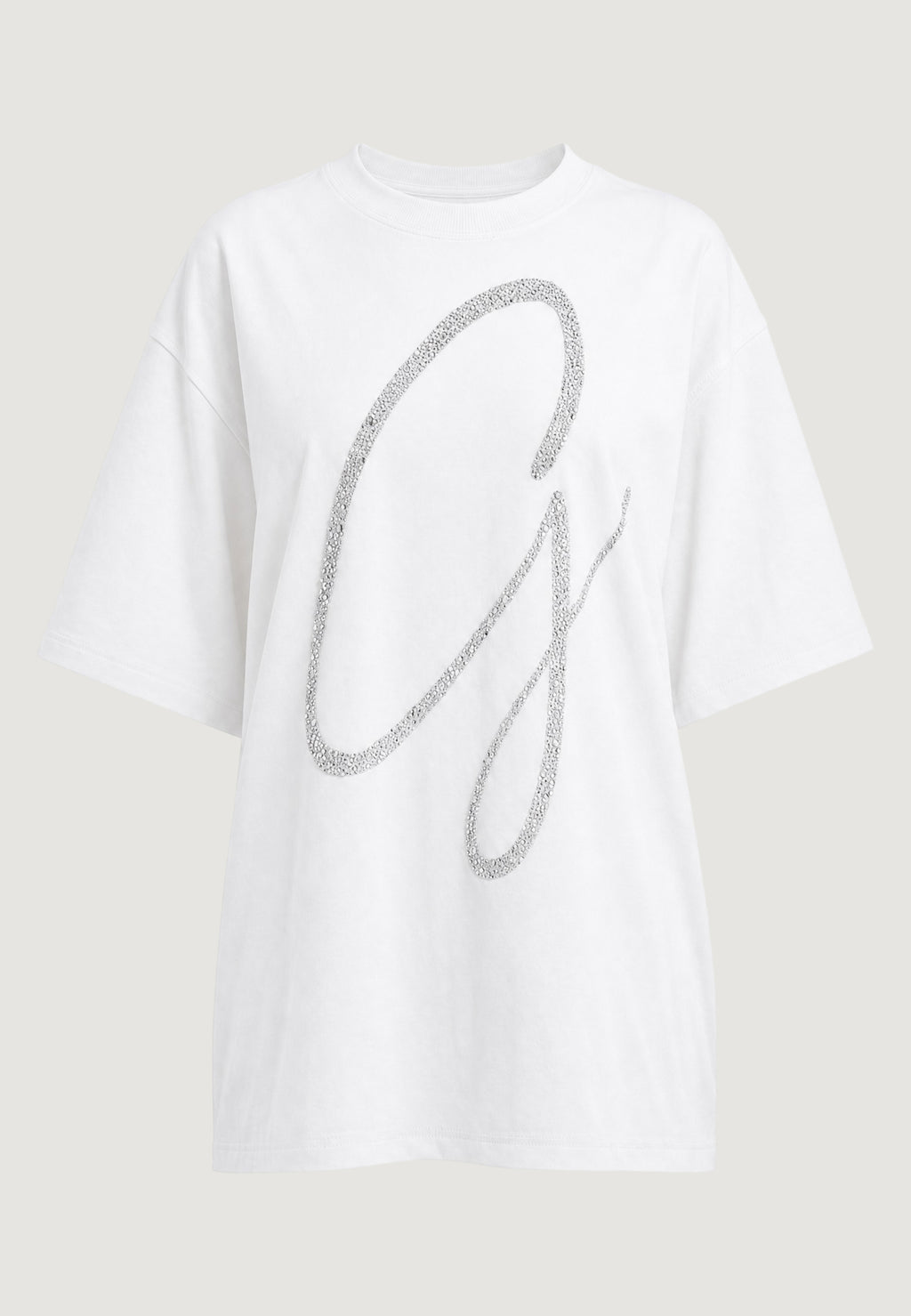 T-shirts Guess SS CN MAXI G STUDS TEE