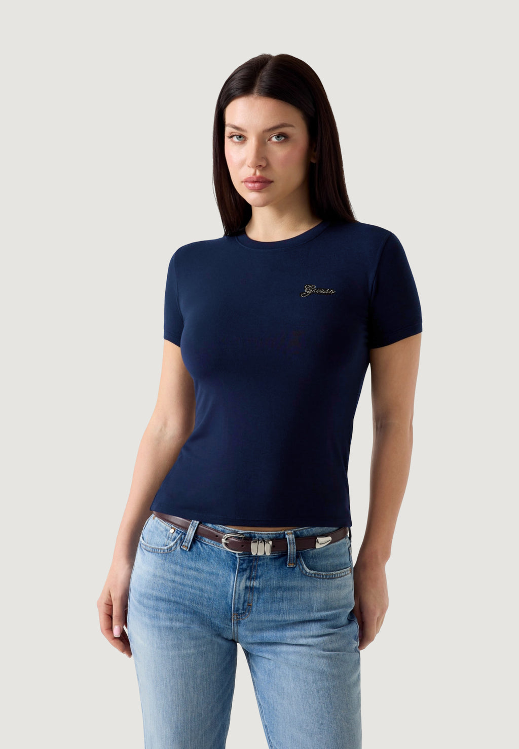 T-shirts Guess NEW SS CN MINI LOGO
