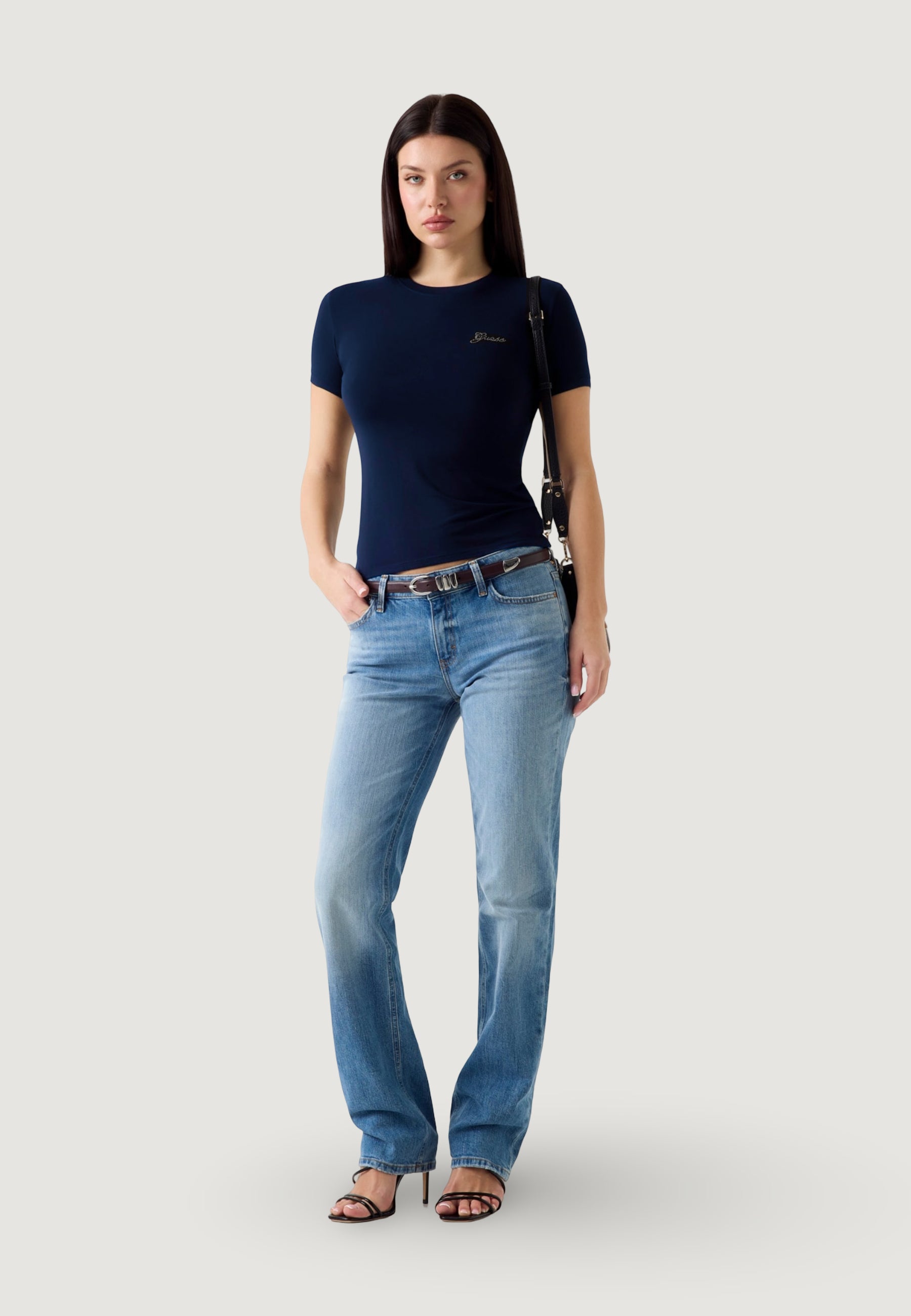 T-shirts Guess NEW SS CN MINI LOGO