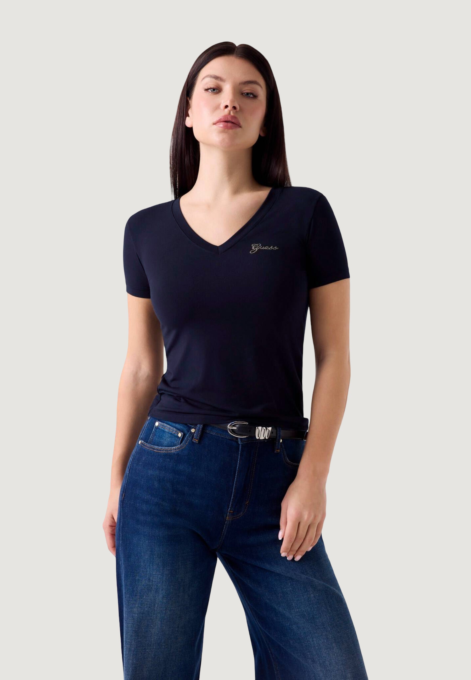 T-shirts Guess NEW SS VN MINI LOGO