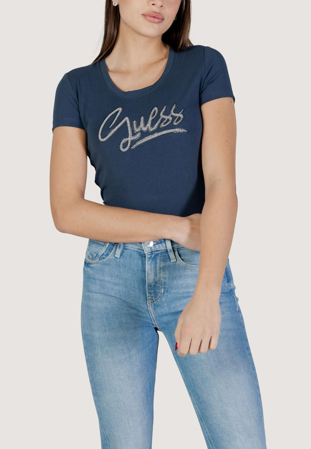 T-shirt Guess SS CN GUESS SCRIPT TEE